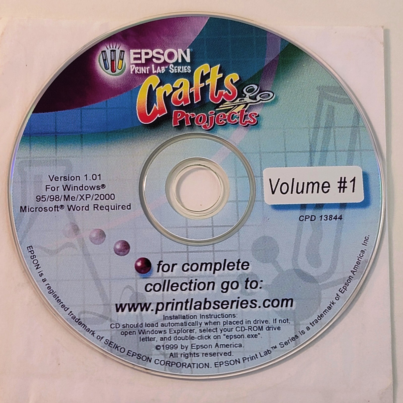 Microsoft Office 2000 Small Business 2-Disc Set – Bonus Discs Bookshelf & Crafts