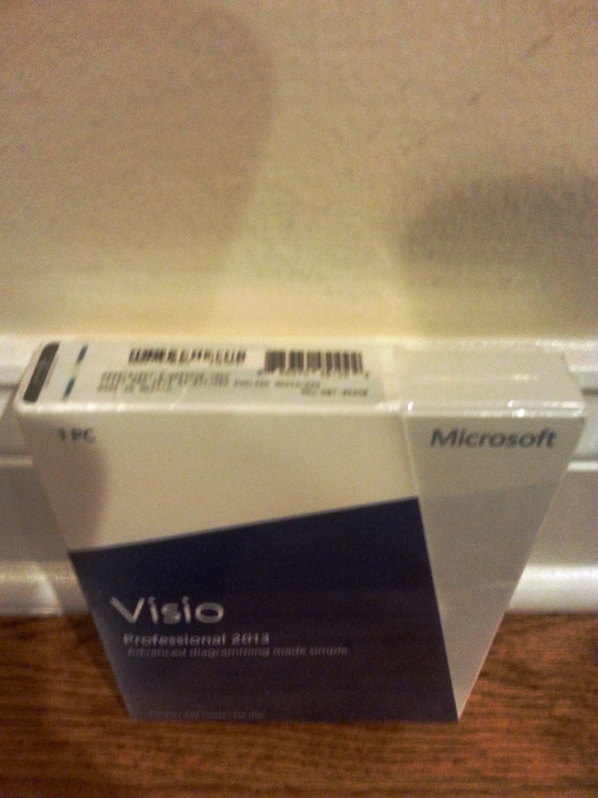 Microsoft Visio Professional 2013, SKU D87-05358, Sealed Box, Product key card