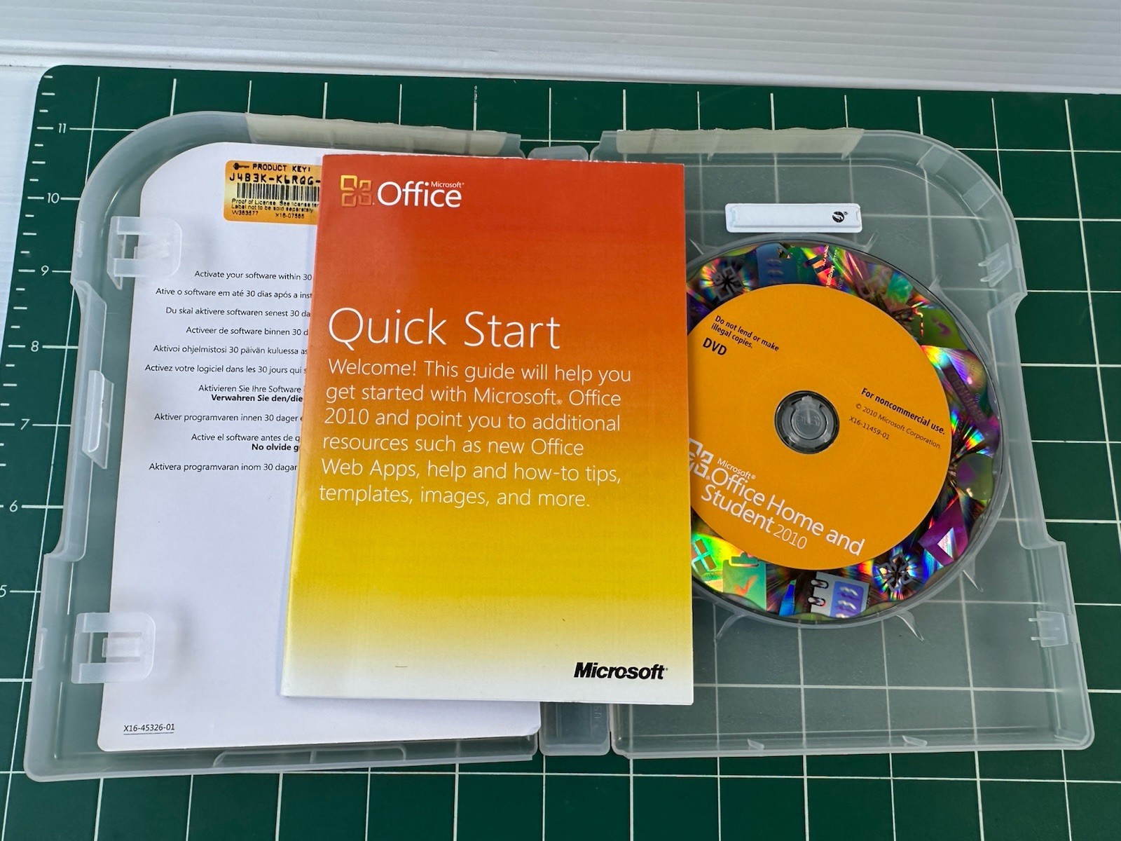 Microsoft Office 2010 Home and Student w/ Product Key – Family Pack- Up To 3pcs