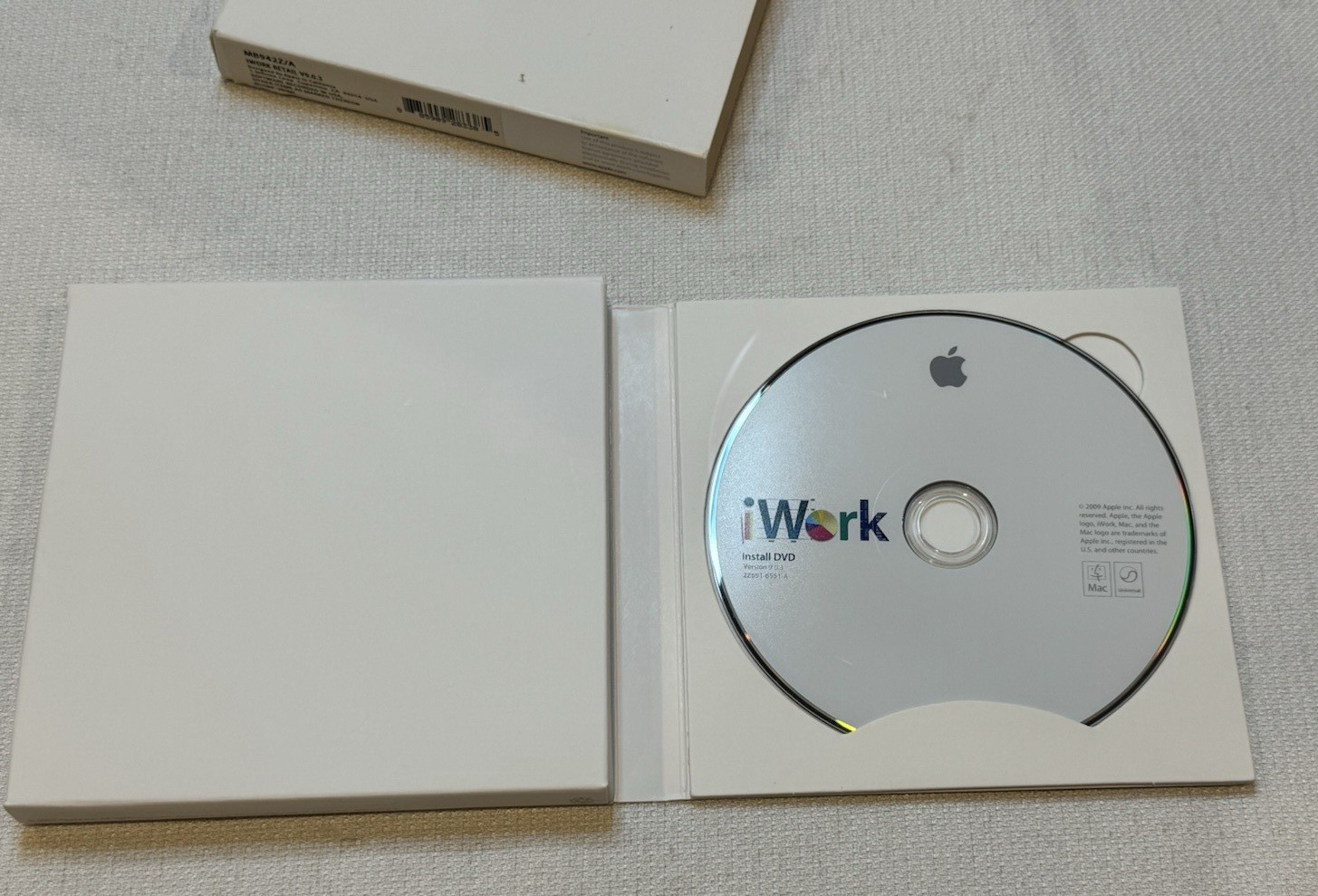 Apple 2009 iWork Retail V9.0.3 MB942Z/A Install DVD UNTESTED