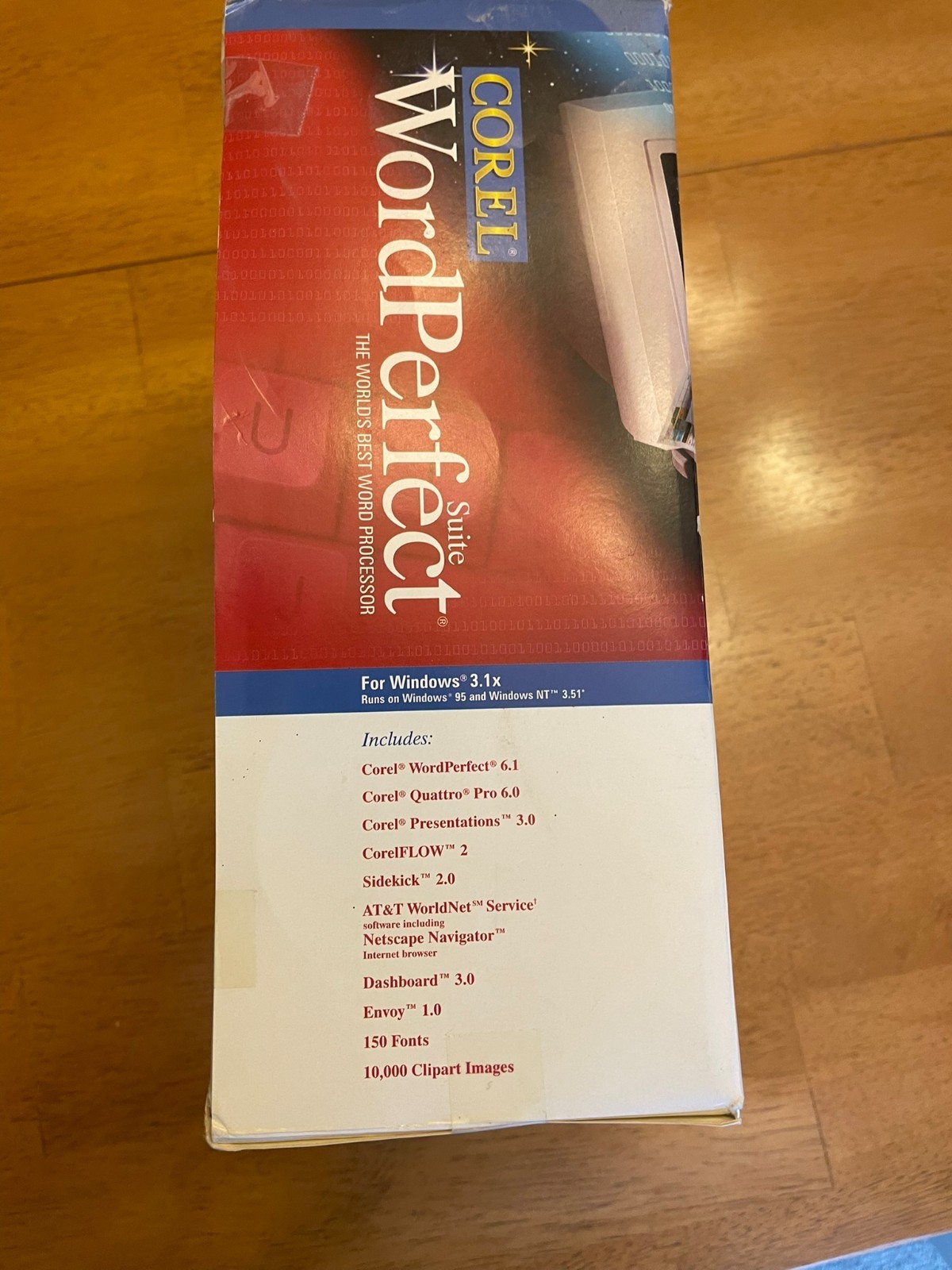 COREL Wordperfect Suite 6.1 in box with discs