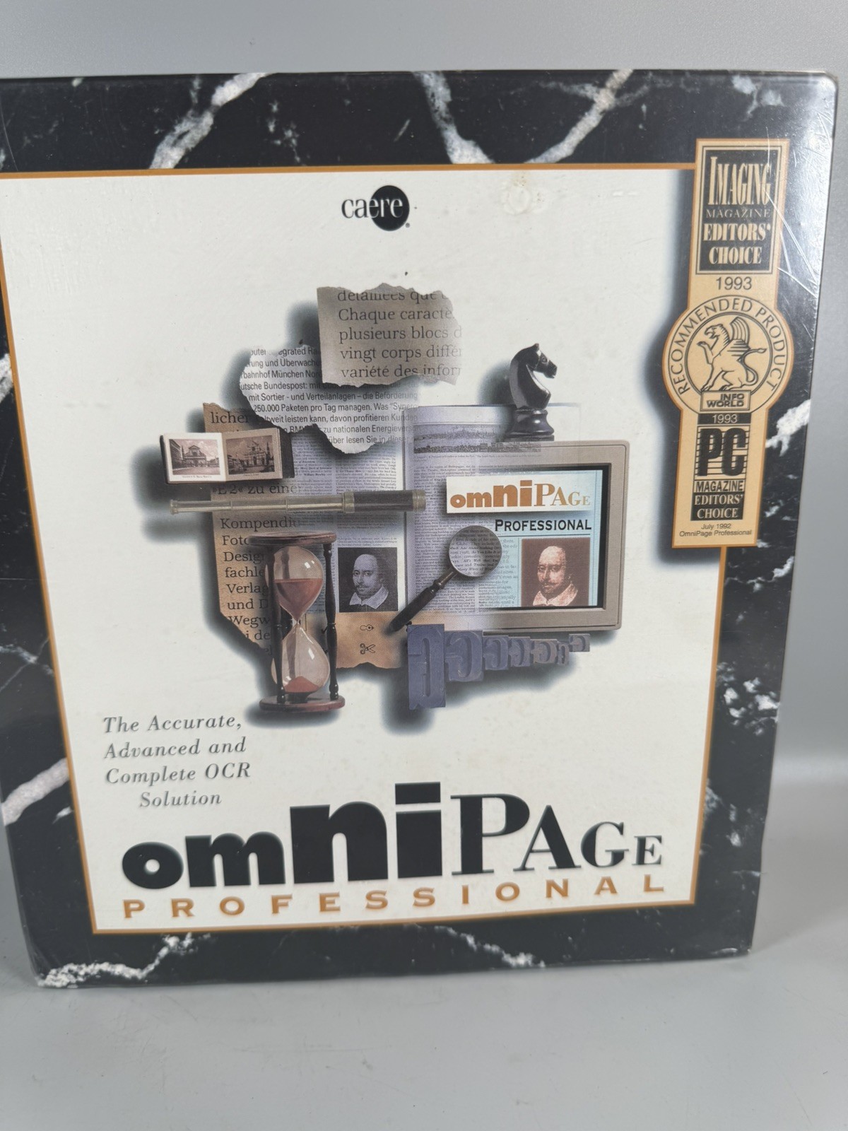 Vintage 1994 OmniPage Professional 5.0 OCR Software PC New Sealed Box