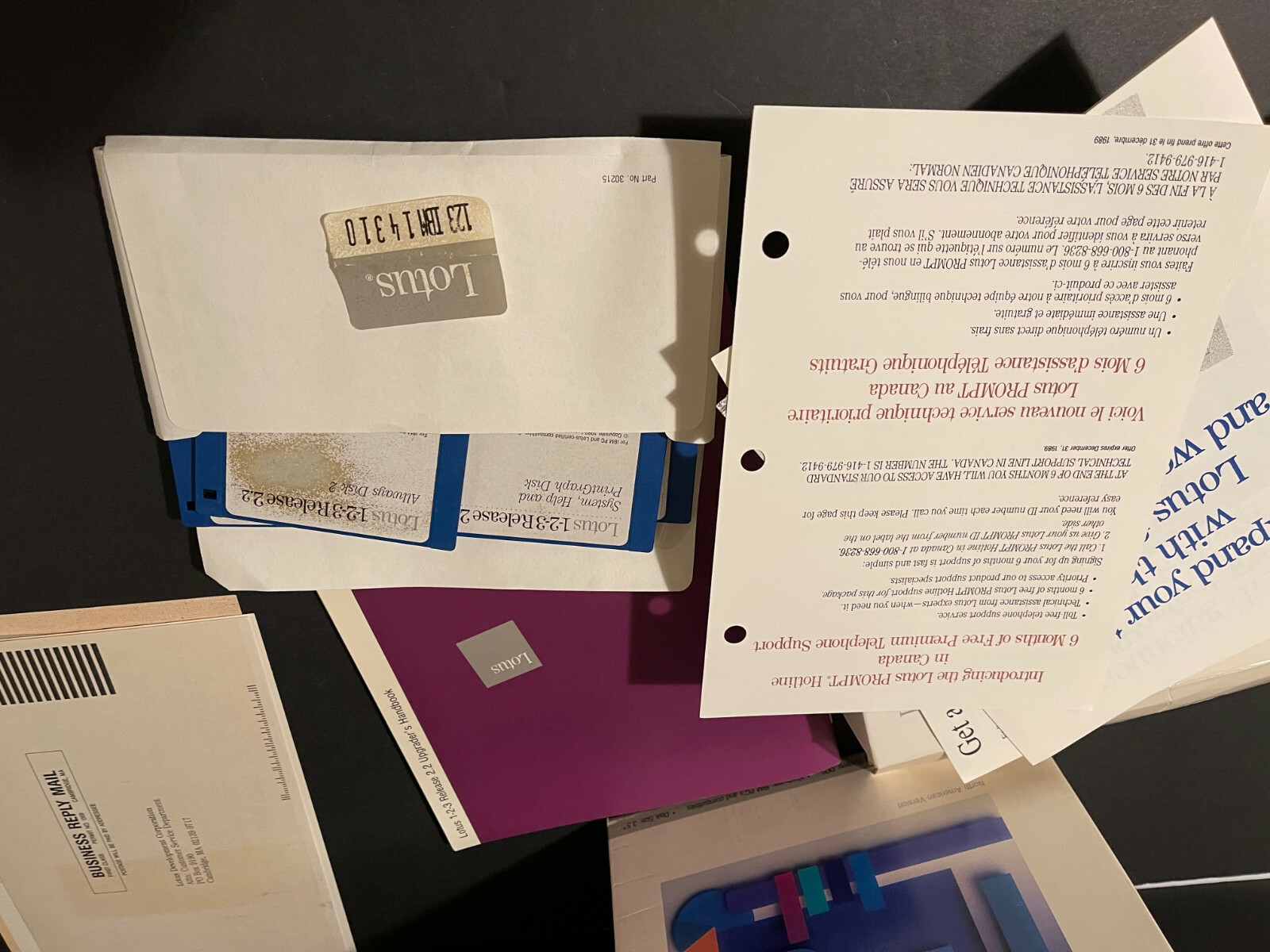 LOTUS 123 RELEASE 2.2 IBM LOTUS123 010131 RARE ORIGINAL BOX SOME USE COLLECTIBLE