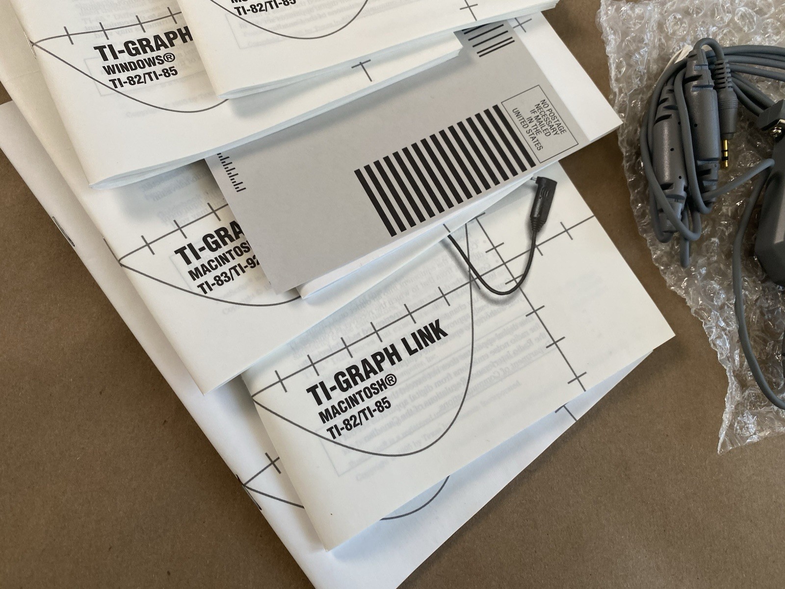Texas Instrument TI-Graph Link TI-82 TI-86 TI-83 TI-92 TI-85 Software