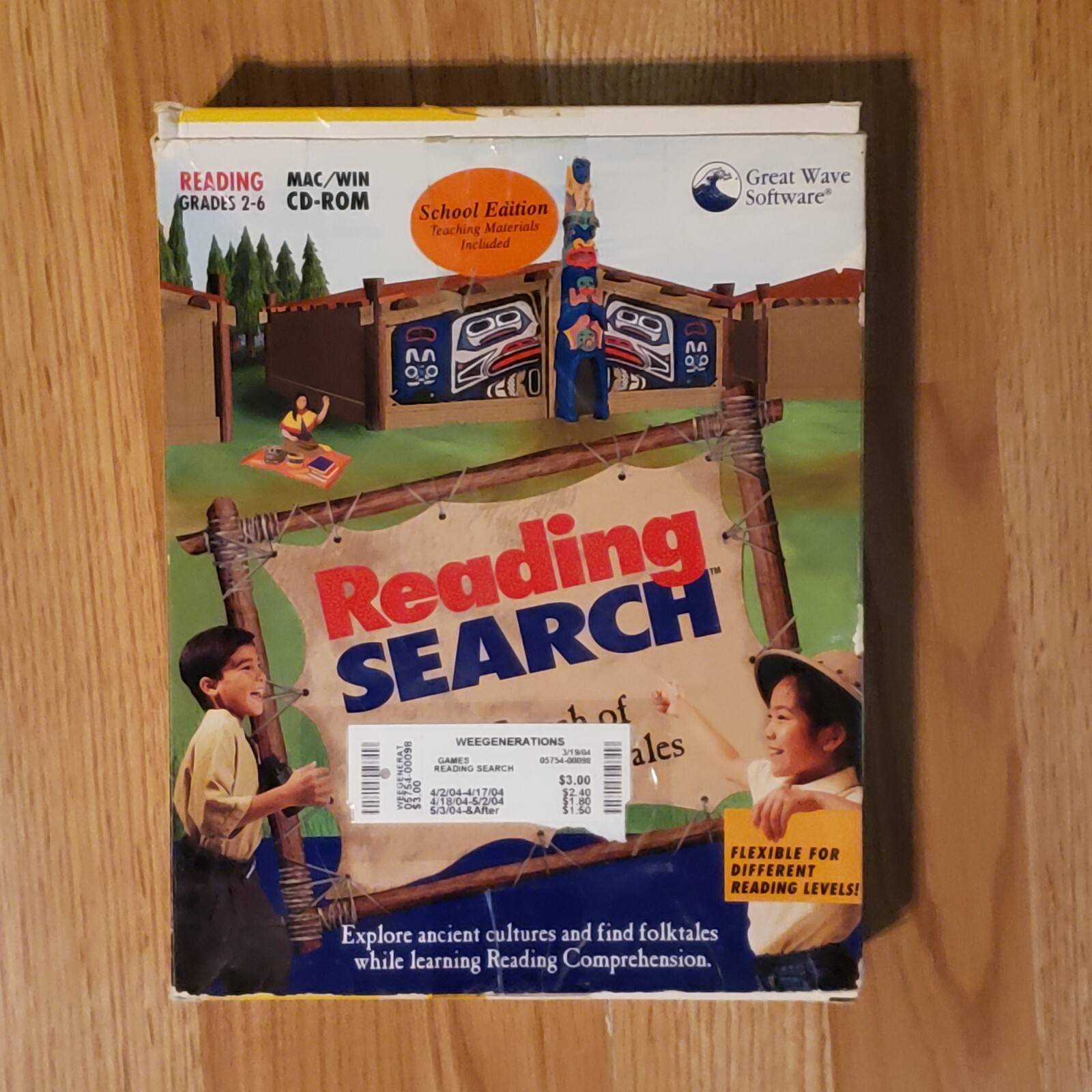 Reading Search: In search Of The Lost Folktales 1995 Great Wave Software