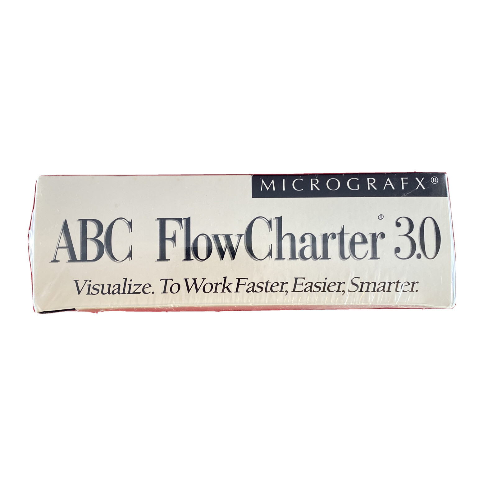 Vintage MicroGrafx ABC FlowCharter 3.0 NOS 3.5 Disk 1994 PC Software