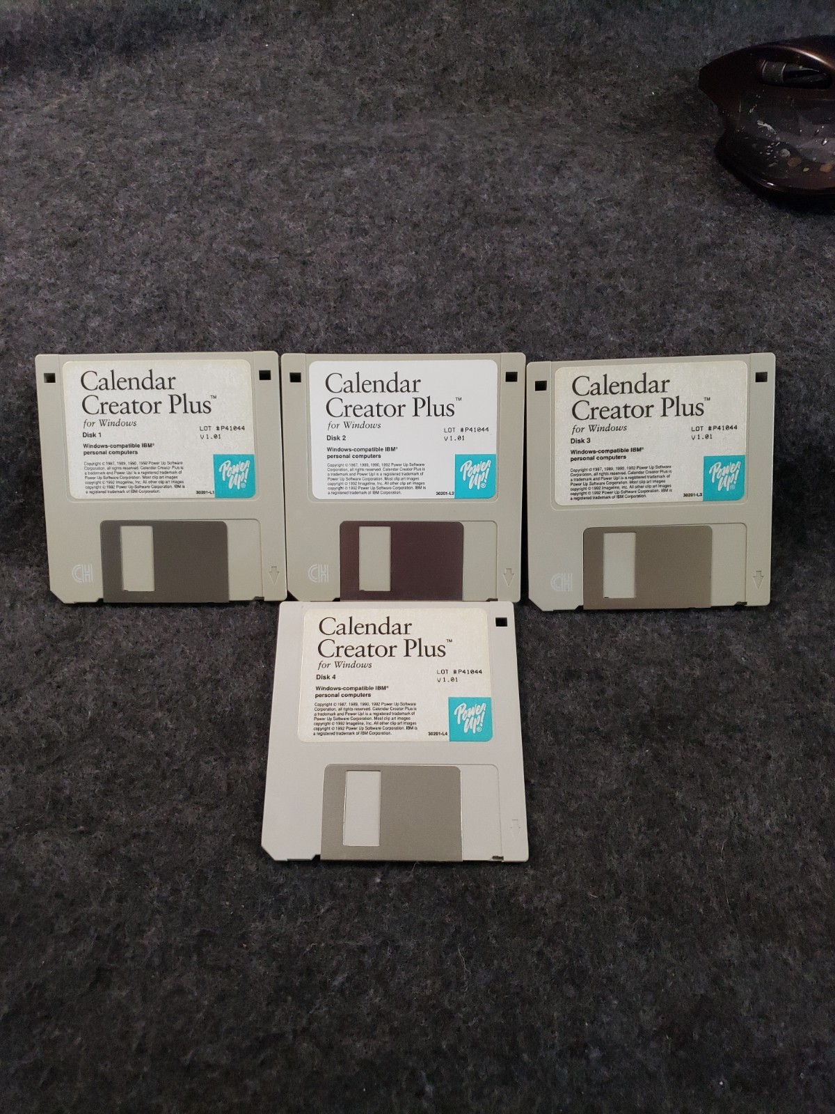 Vintage Spinnaker Calendar Creator Plus Version 1 for Windows 3.1 (C19B2)