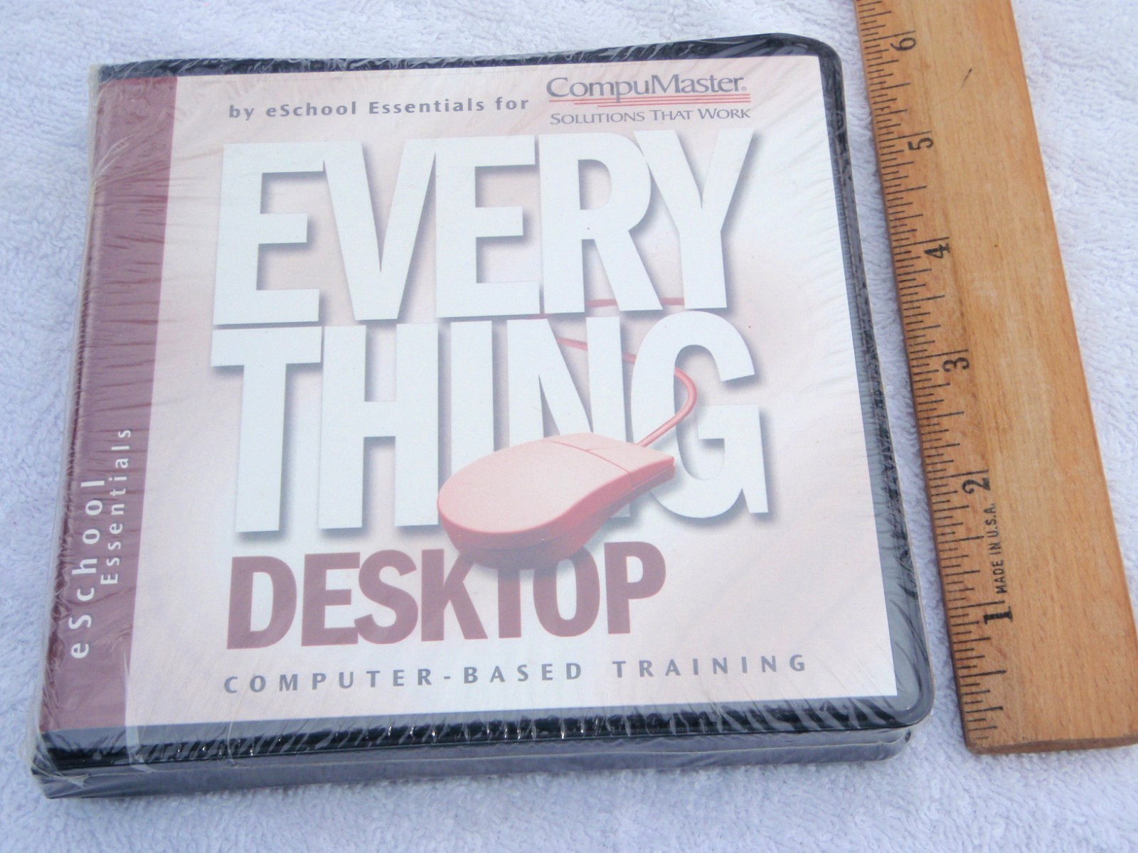 BRAND NEW-EVERYTHING DESKTOP-COMPUTER BASED TRAINING-COMPUMASTER-2 CD-ROMS(RARE)