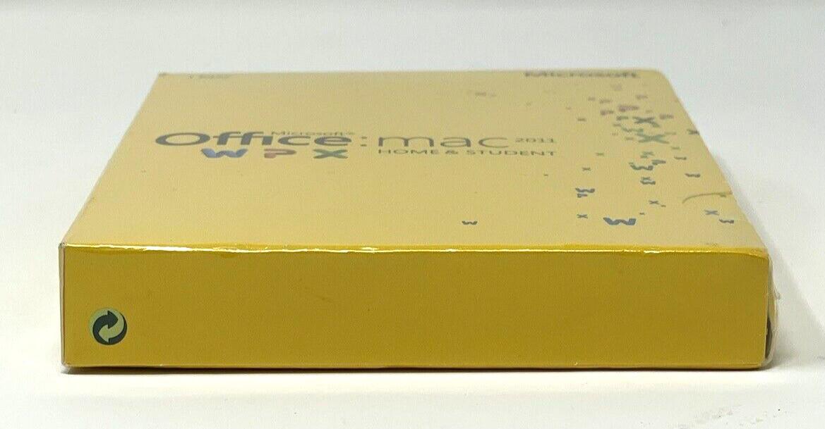 Microsoft Office Mac 2011 WPX Home & Student – 1 MAC – GZA00267 – Factory Sealed