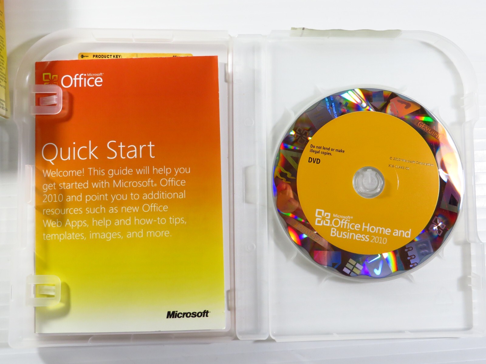 Microsoft Office 2010 Home and Business For 2 PCs Full Retail English Version