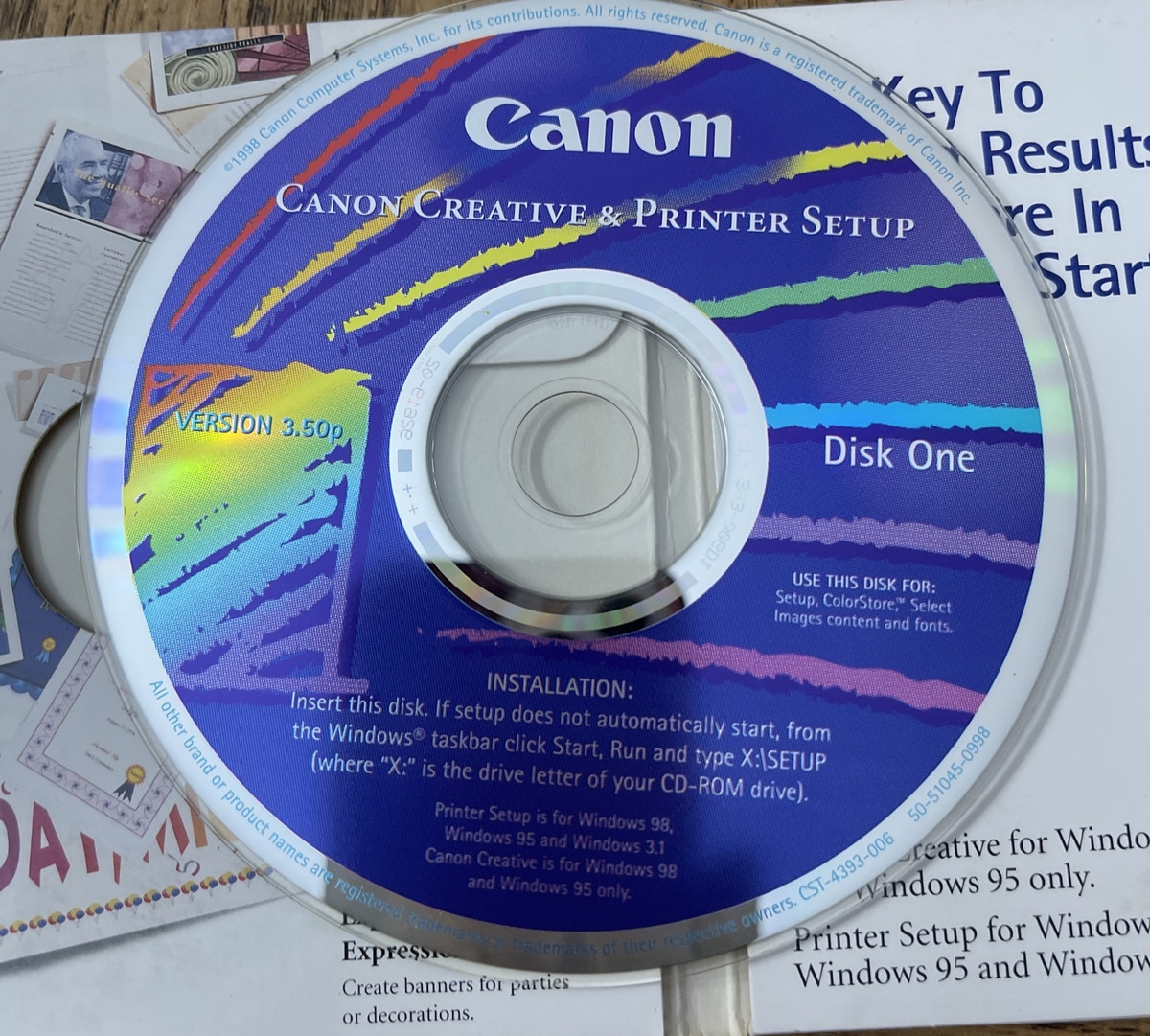 Canon Creative 3 PC Software