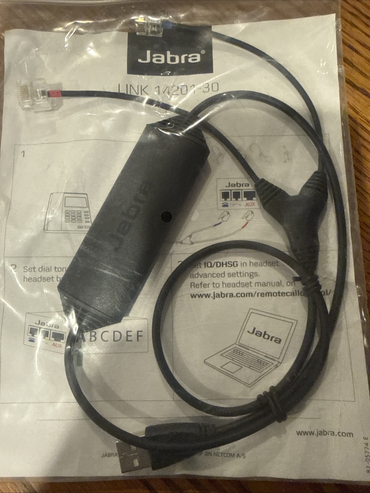 Jabra LINK 14201-30 USB/RJ9 EHS Adapter
