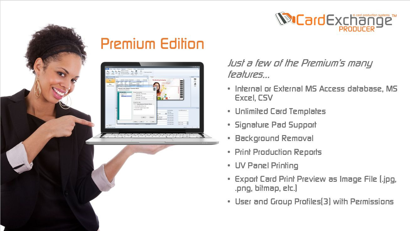 CardExchange Producer V. 10 Premium ID Card Software (CP1030)