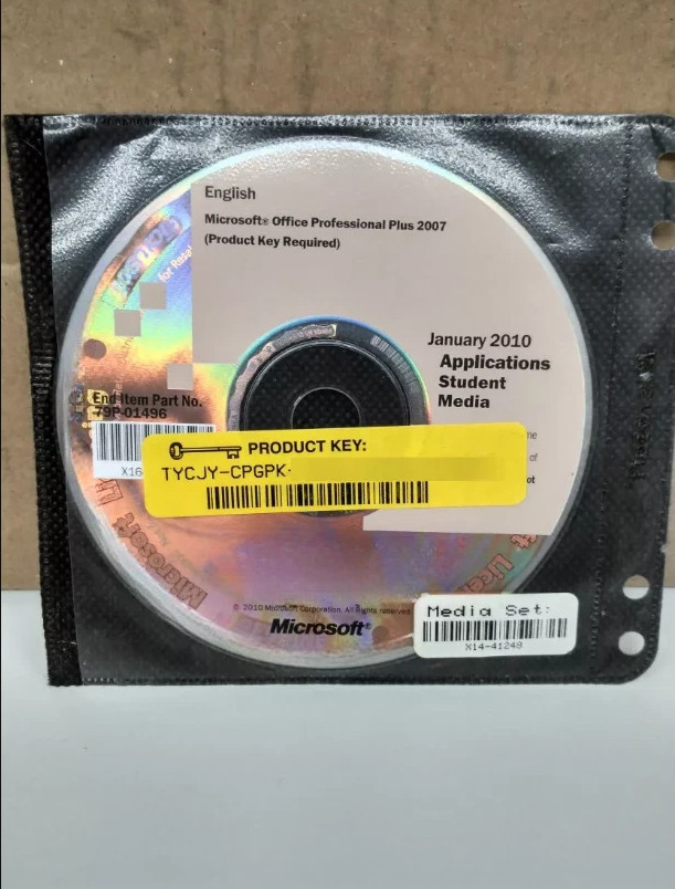 Office Professional 2007 And Key