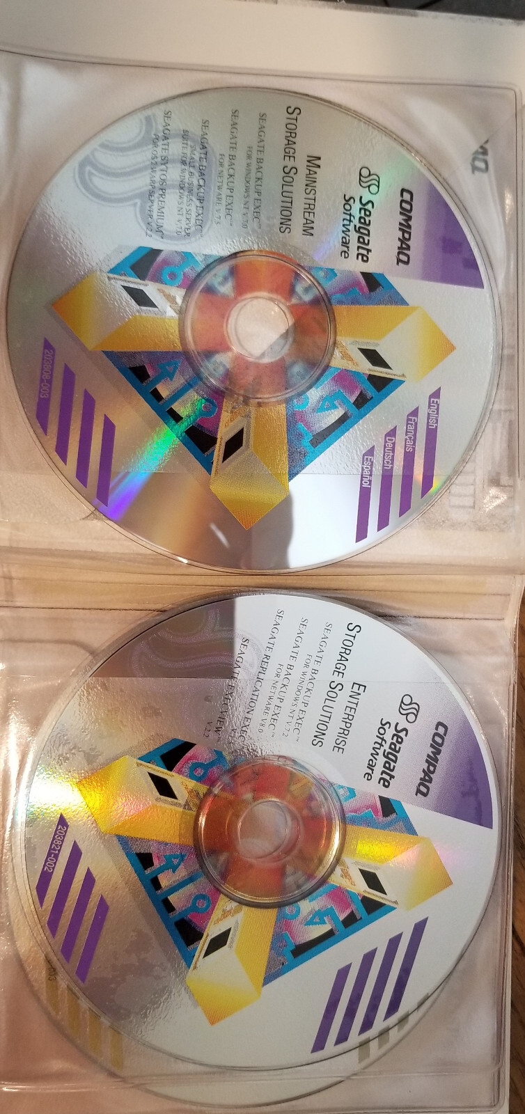 Compaq Storage Management Solutions Release 3.10 7-CD Program