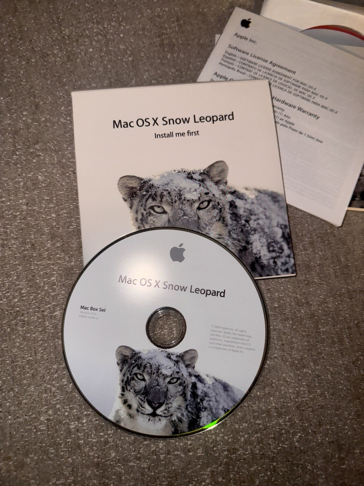 Mac Box Set Family Pack V10.6 MC210Z/A