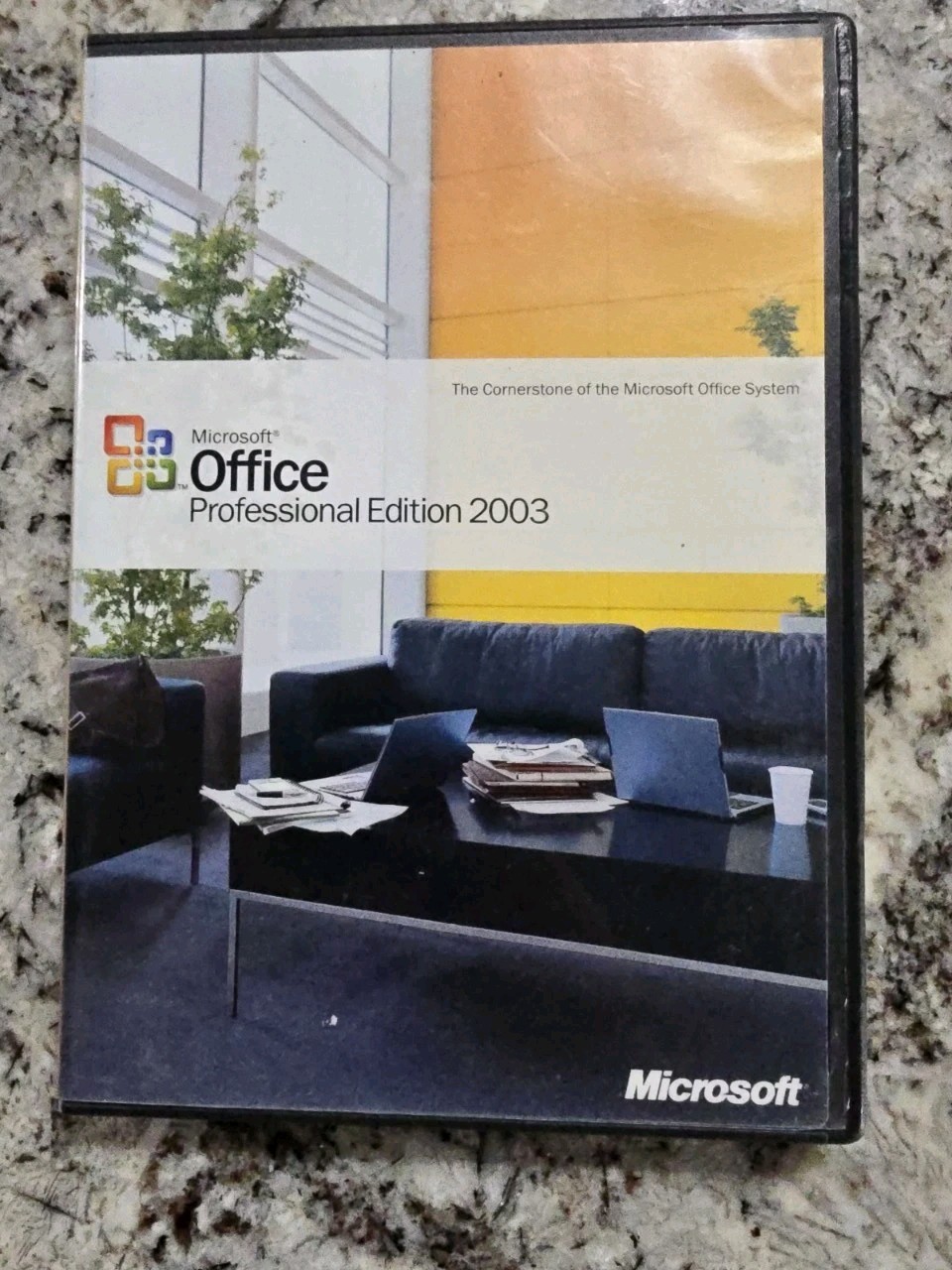 Microsoft Office Professional Edition 2003 w/ Original License Key 2 Disc Set