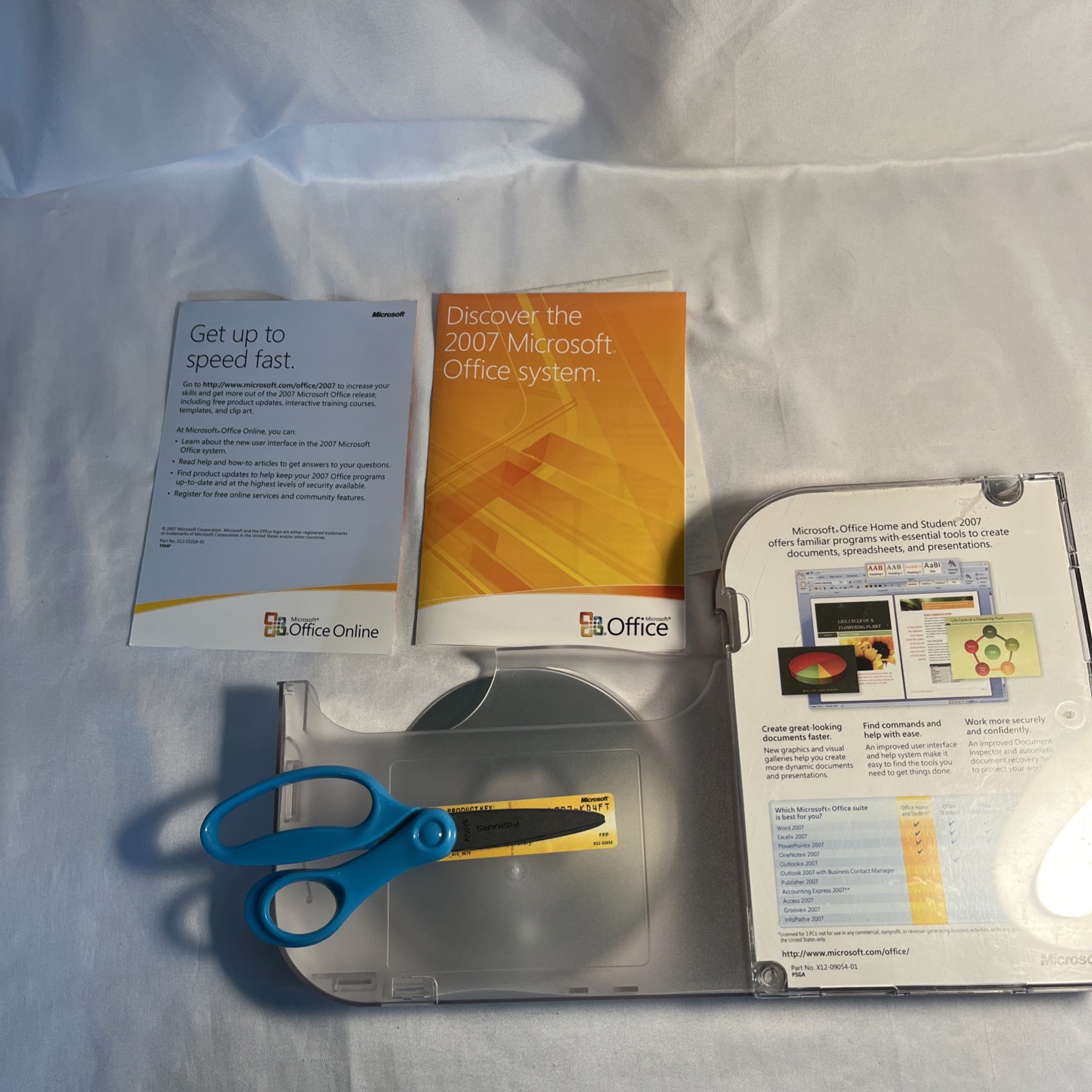 Microsoft Office 2007 Home and Student w/ Product Key – Excel, Word, PowerPoint