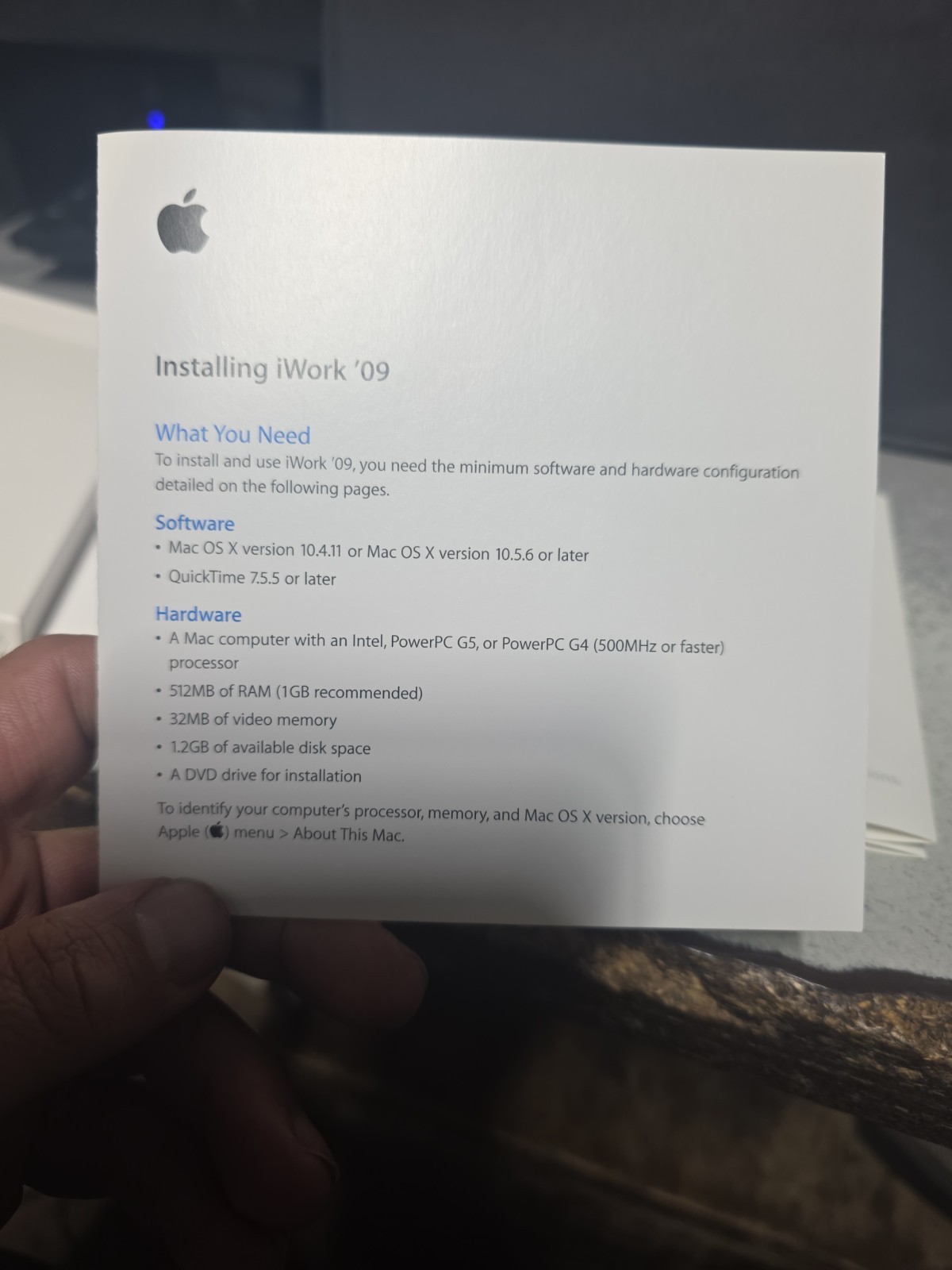 Apple- -iWork ’09- -Full Version for Mac MB942Z/A-, Very Good, Free Shipping