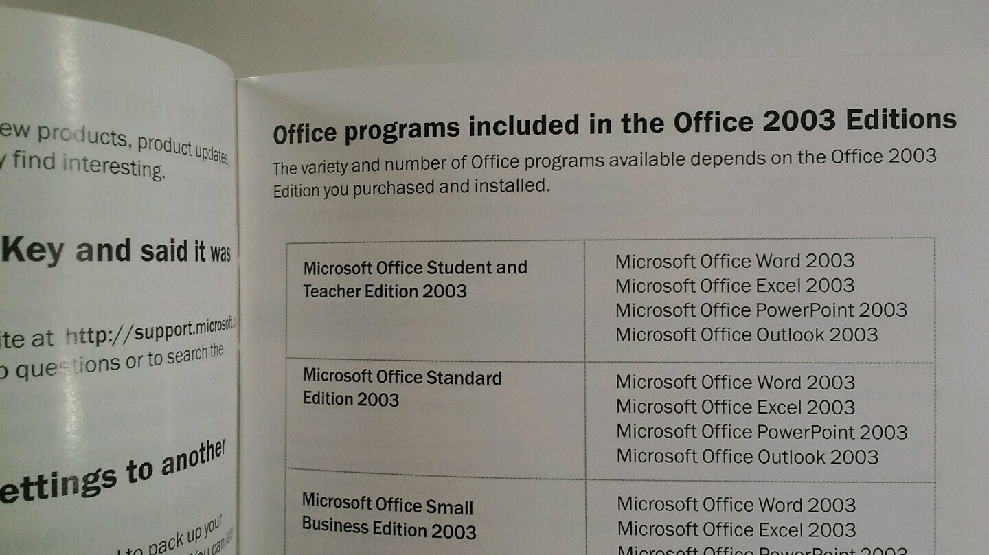 Microsoft Office Student and Teacher Edition 2003 With Product Key