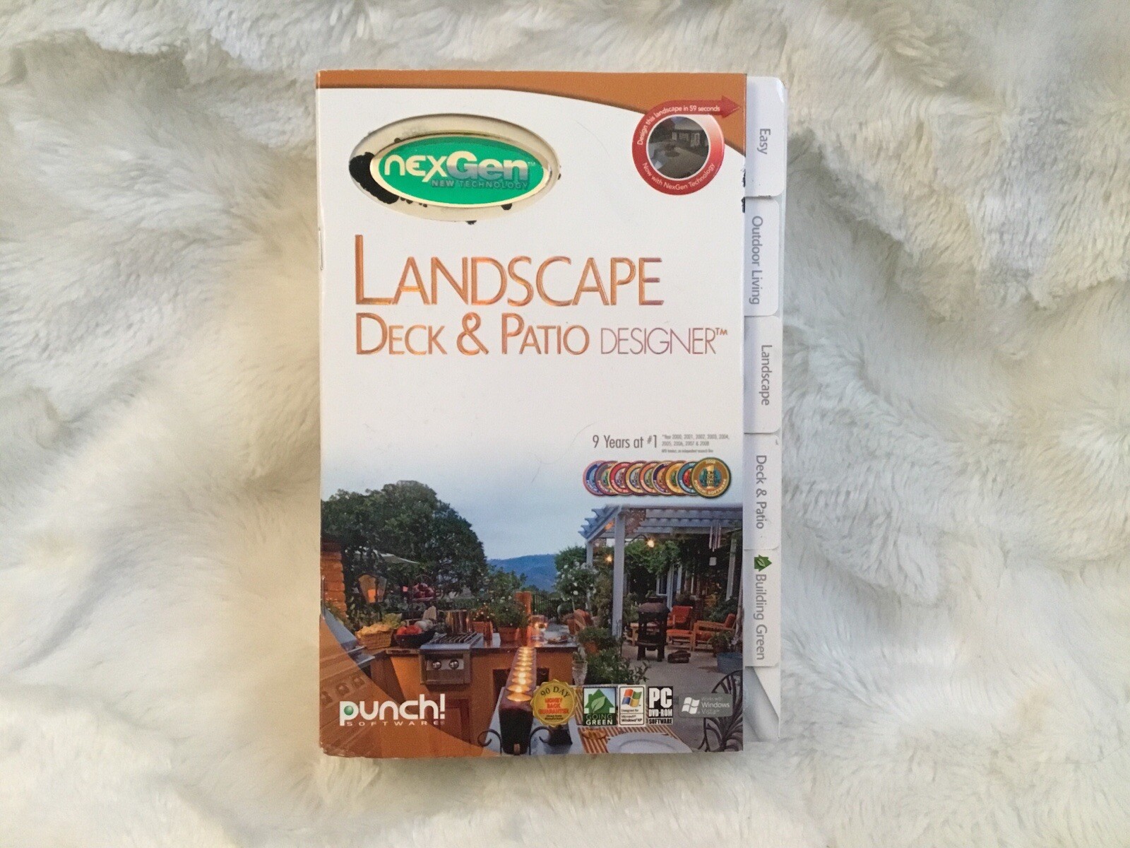 Punch! Landscape Deck & Patio Designer 2009 – Includes CD & User Guide – Used
