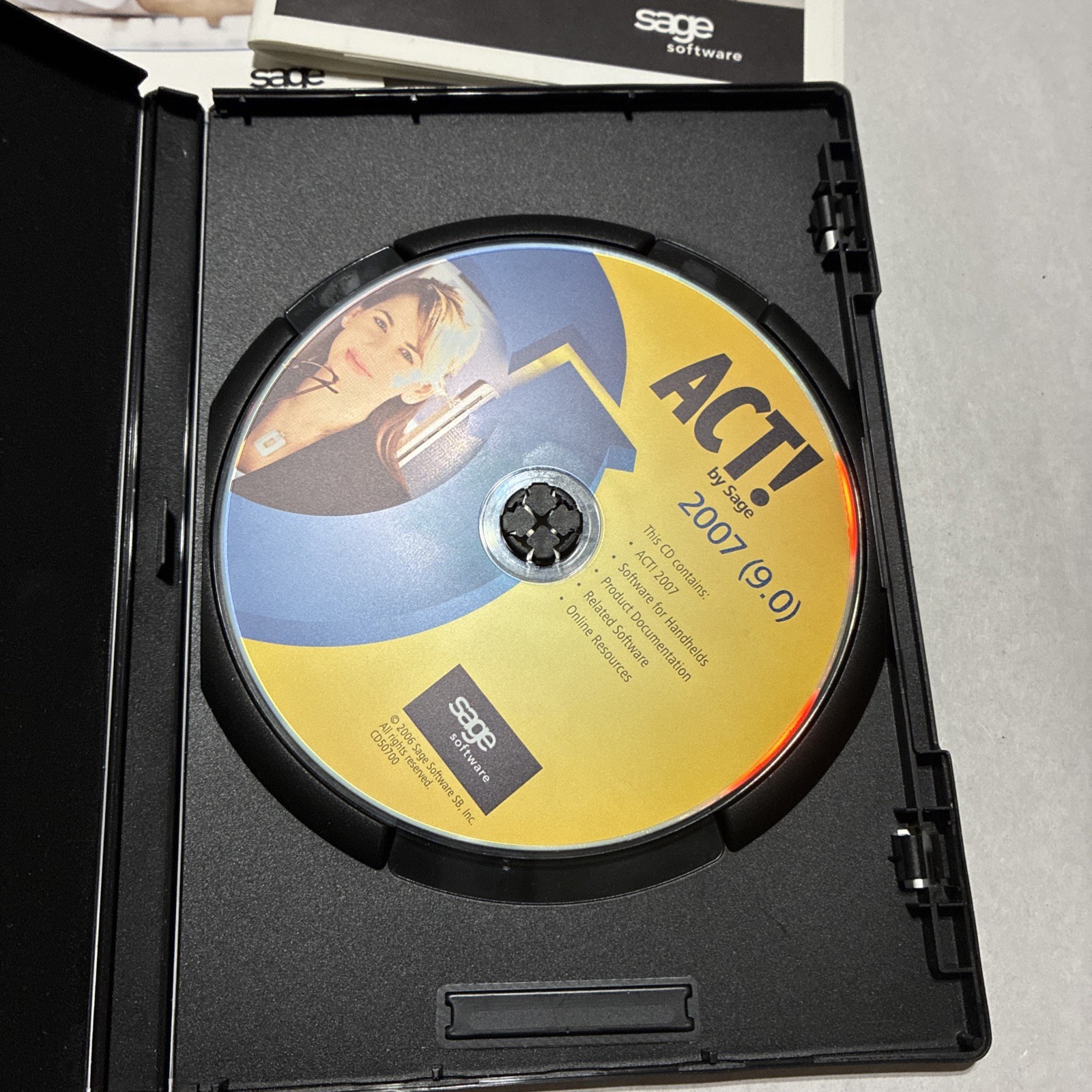 Sage Peachtree Complete Accounting 2007 & ACT Windows Computer Software 90’s