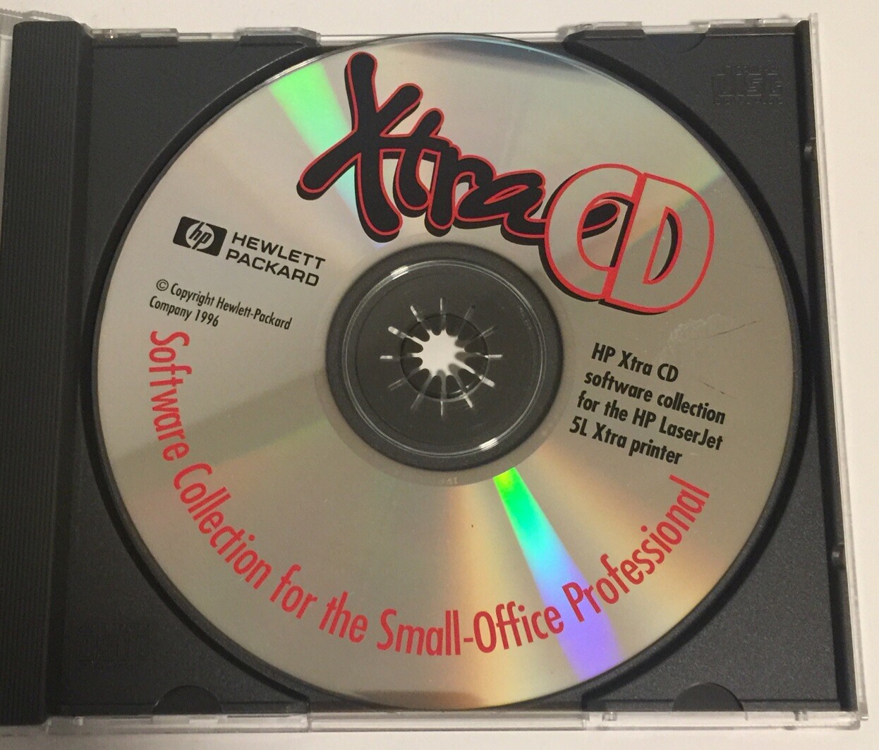 Hewlett Packard “Xtra CD” Software Collection For The Small Office Professional