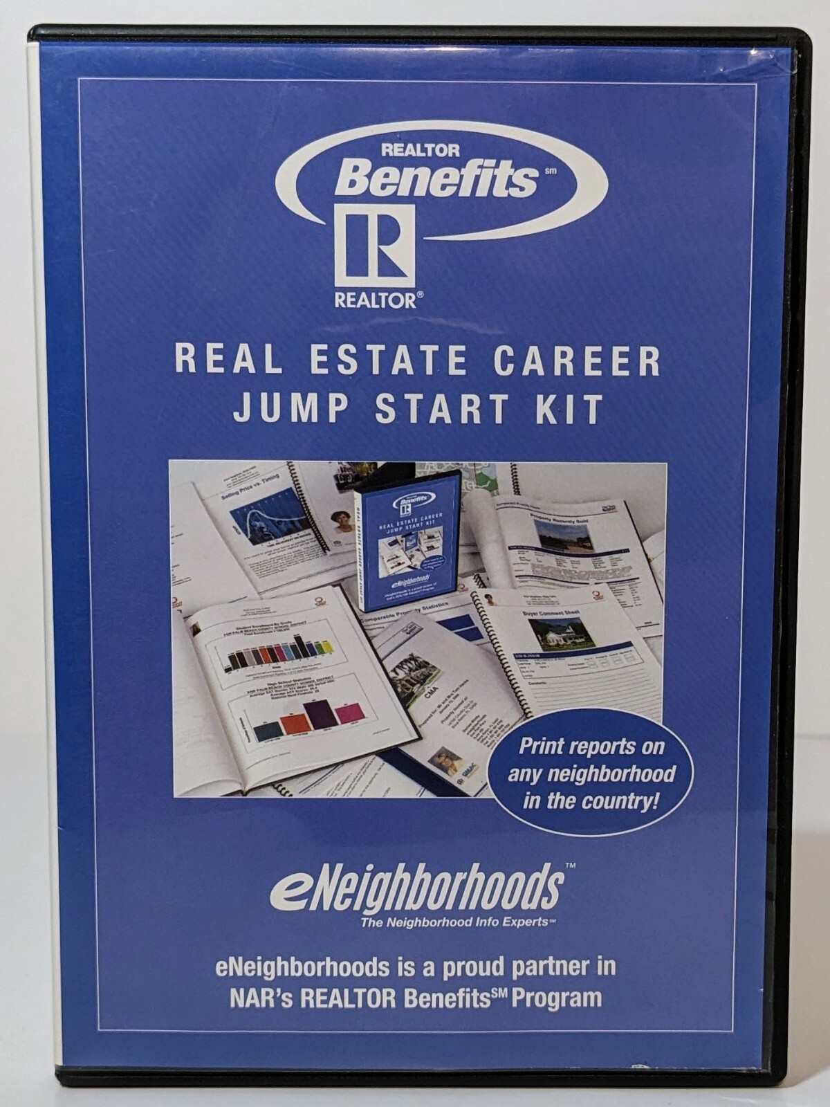 Real Estate Career Jump Start Kit Realtor Benefits eNeighborhoods PC Program