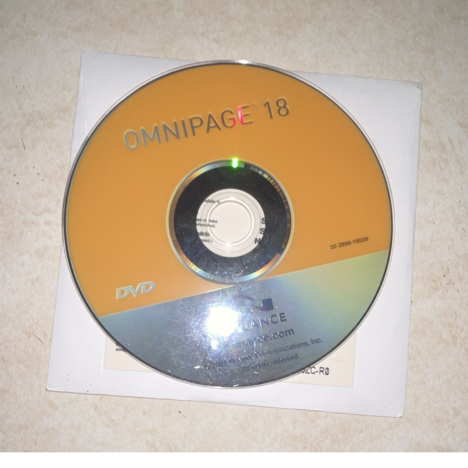 Nuance Omnipage 18 Office Software Suite DVD Document Conversion