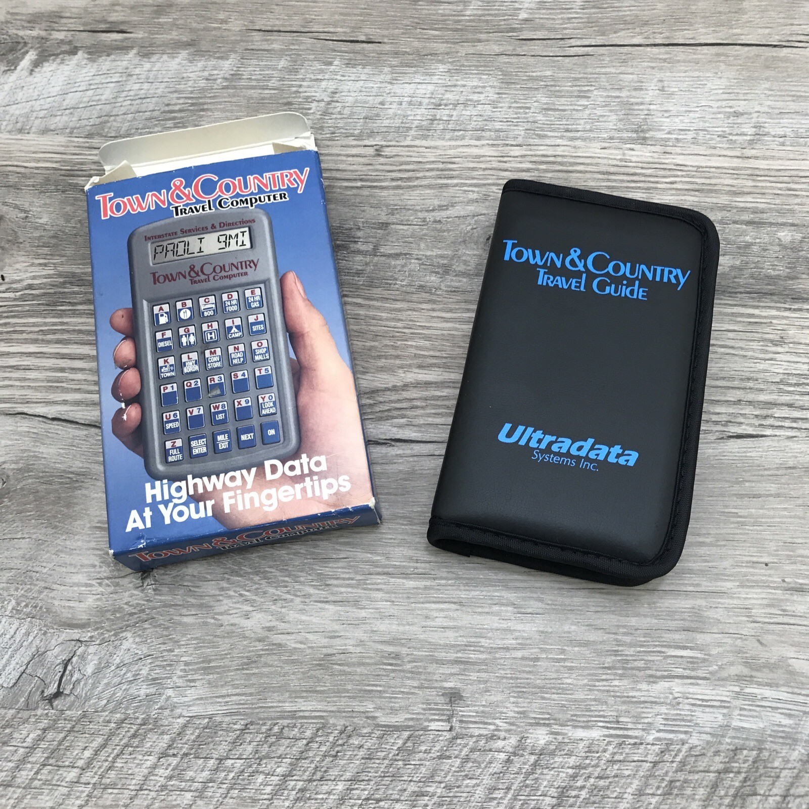Town & Country Travel Computer Computerized Highway Information