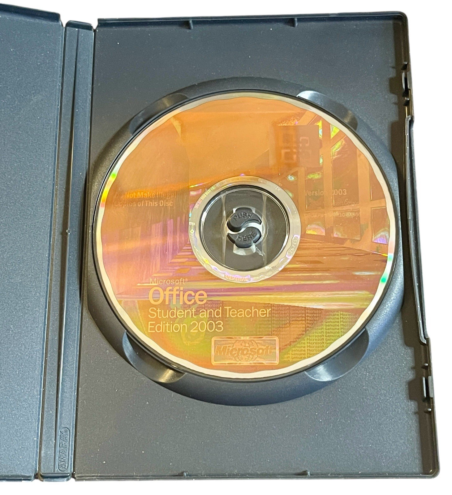Microsoft Office Student and Teacher Edition 2003 w/ Product Key VGUC
