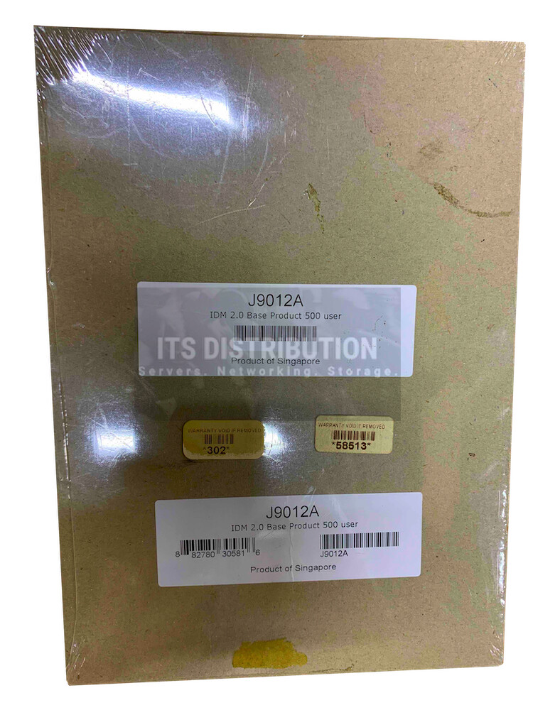 J9012A I Brand New HP ProCurve Identity Driven Manager v.2.0 – License
