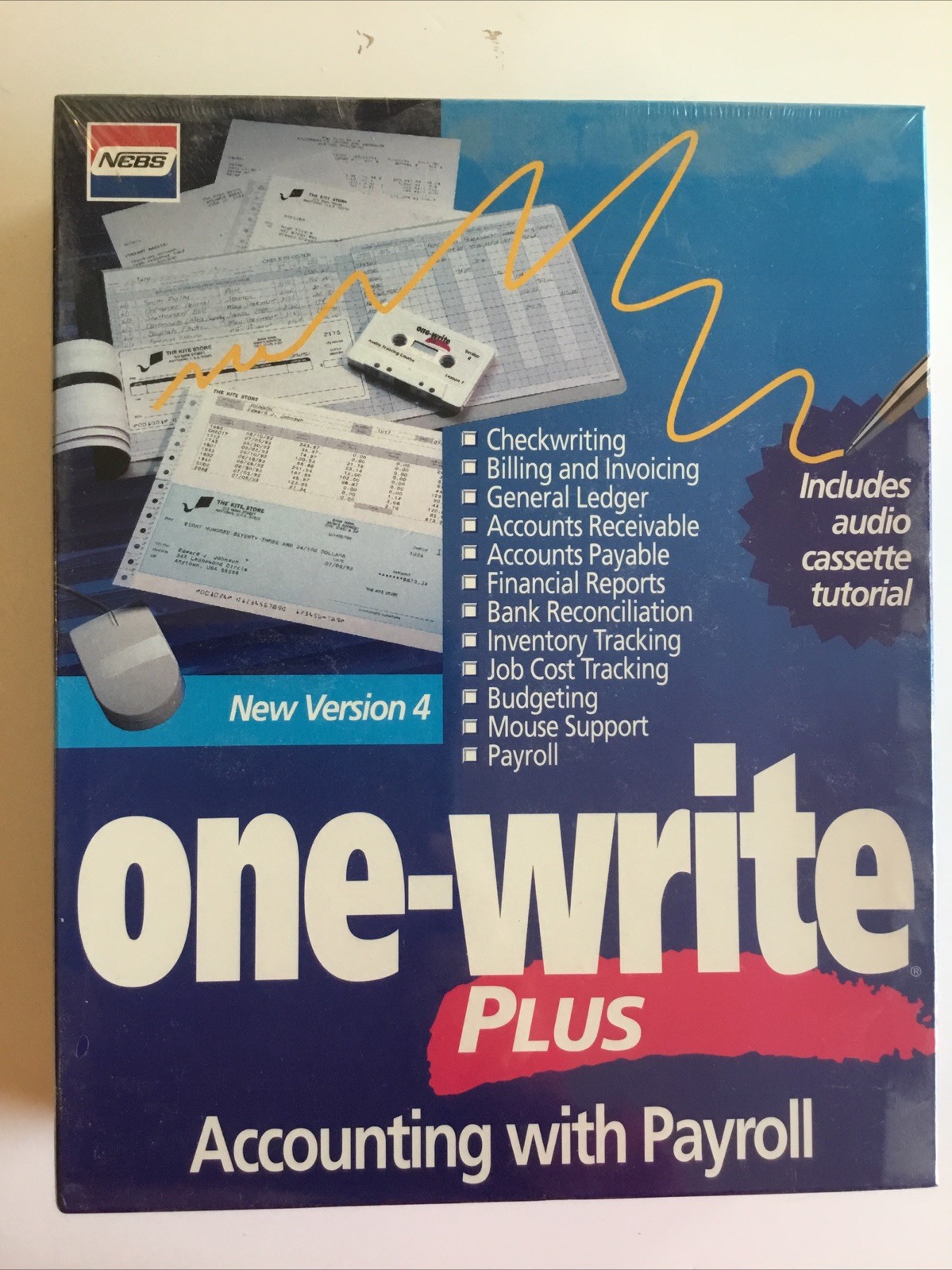 New Sealed One Write Plus Accounting Payroll – Software