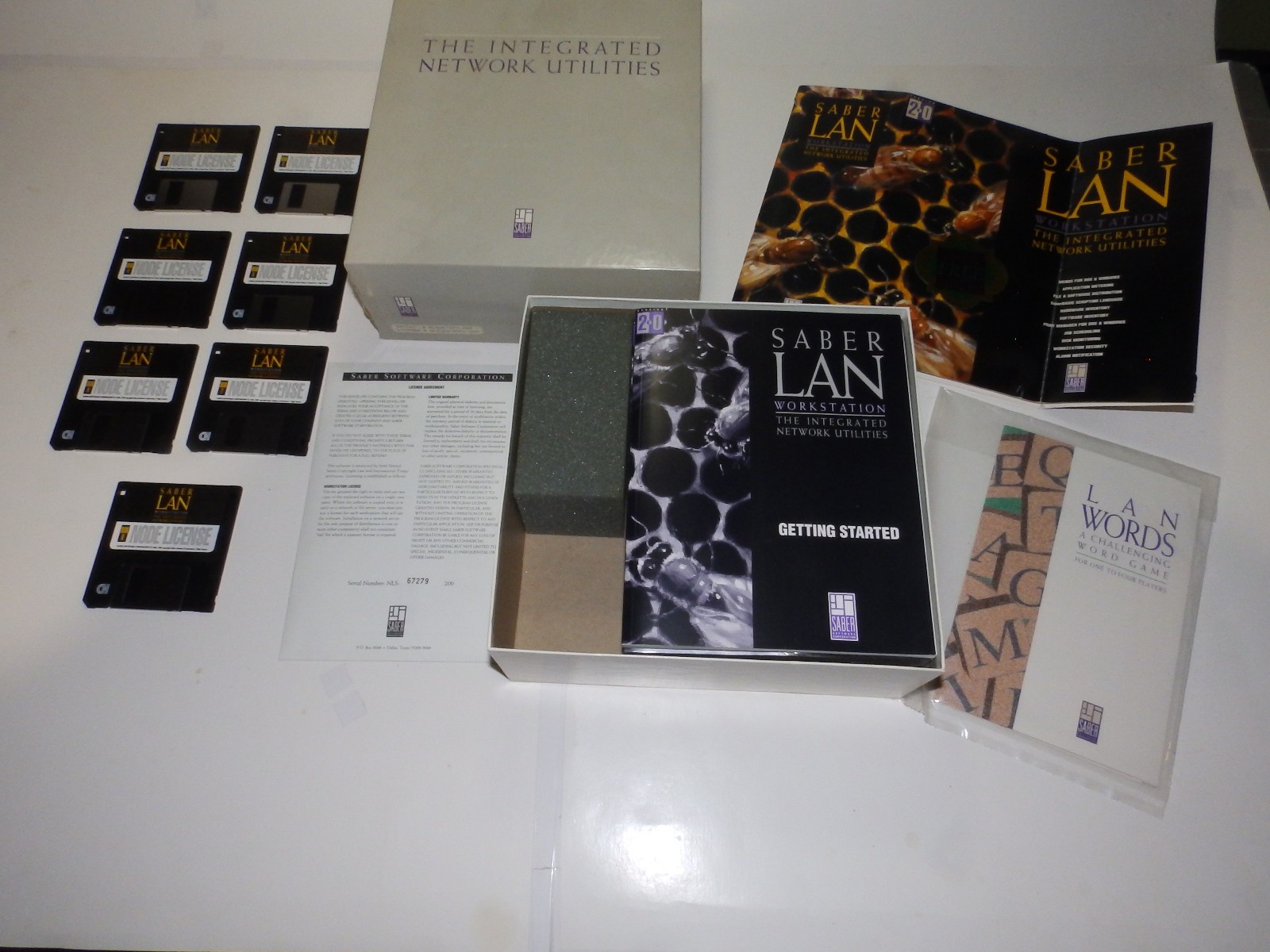 Vintage Software – Saber LAN Workstation – Version 1.0 and Version 2.0