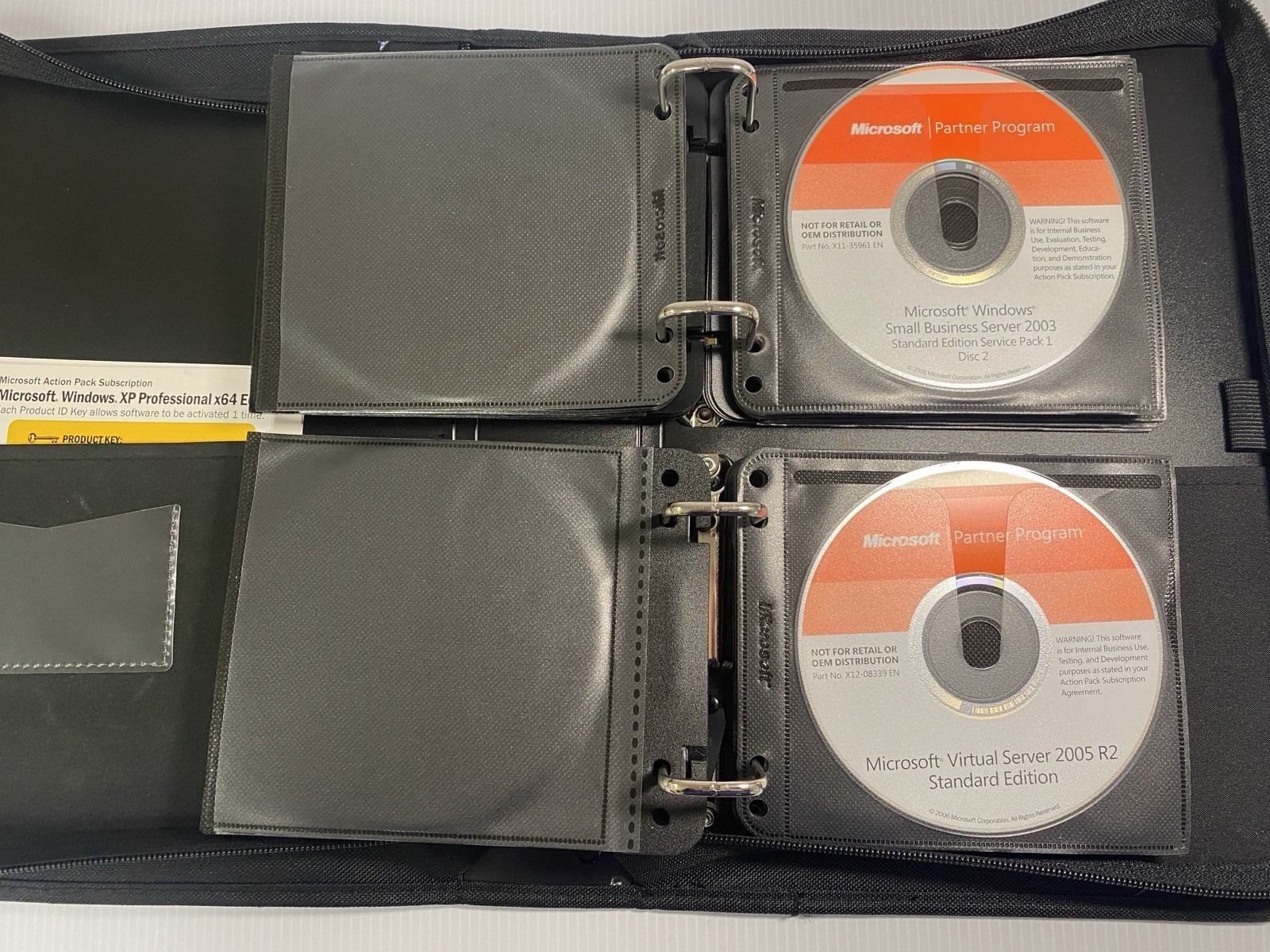 VINTAGE | Microsoft Action Pack Partner Subscription Program w/License Keys