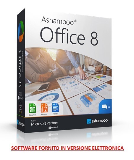 ASHAMPOO OFFICE 8 LICENSE FOR MAX 5 DEVICES (ELECTRONIC VERSION) New