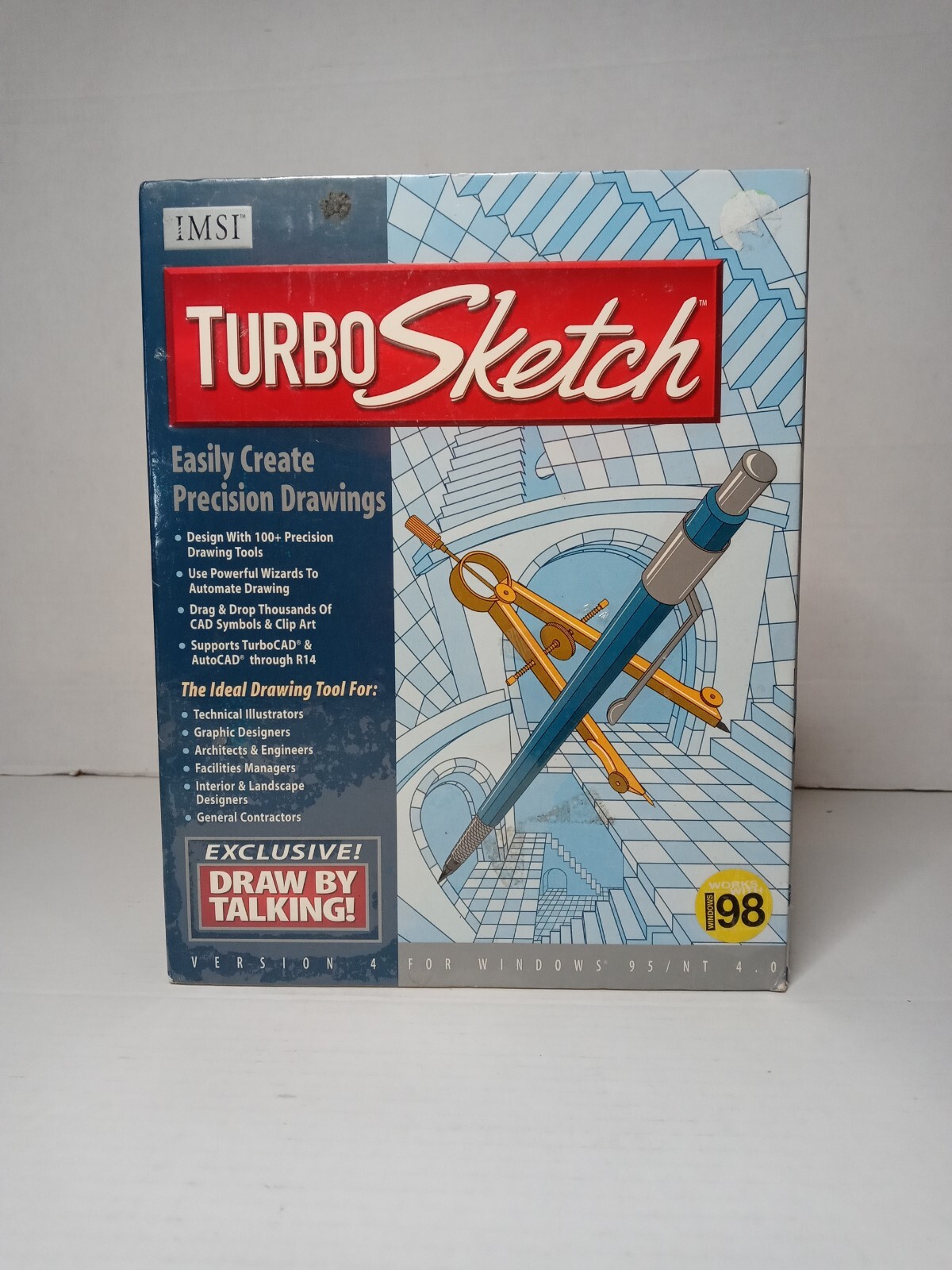 IMSI Turbo Sketch Exclusive Draw by Talking Software NEW