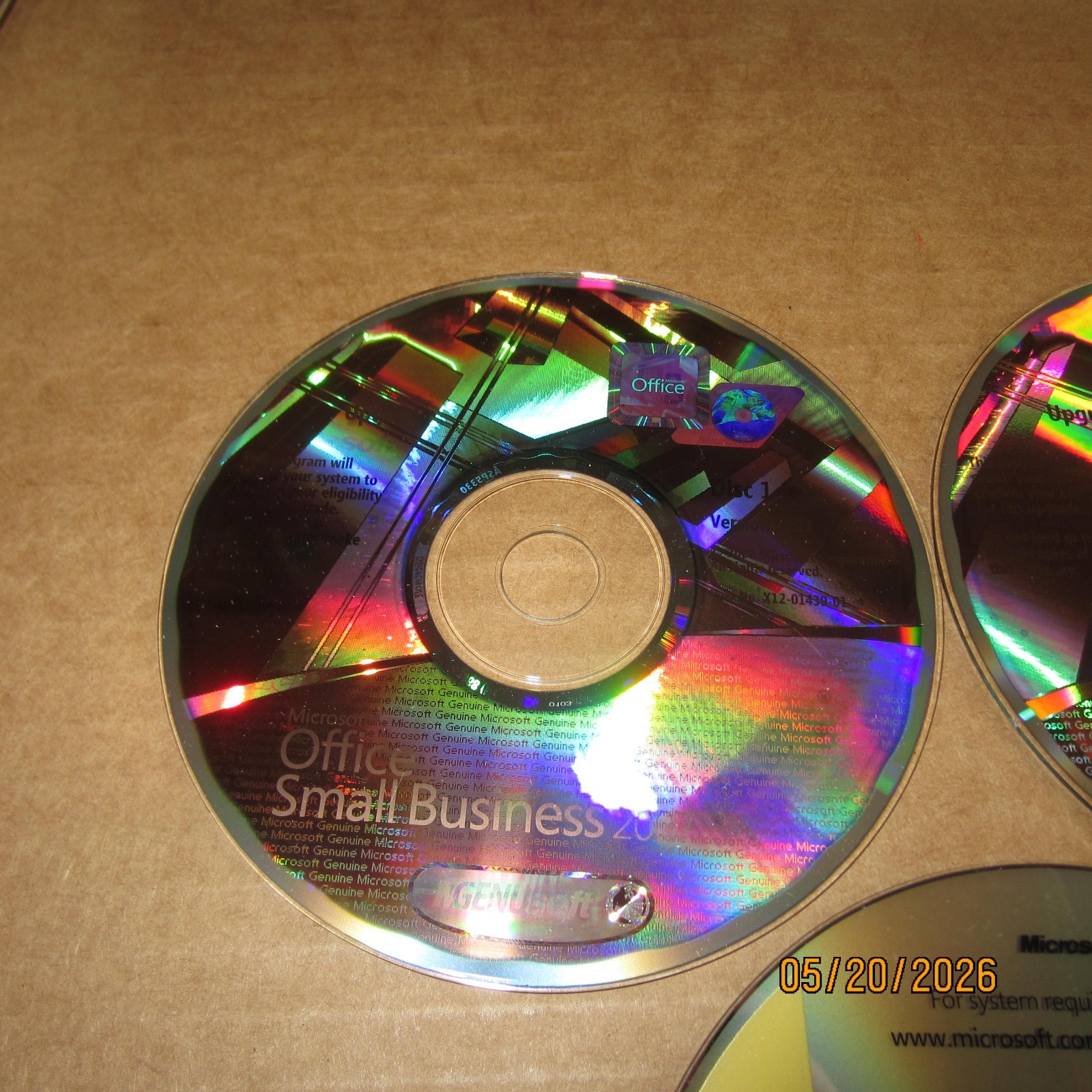 Microsoft Office Small Business 2007 Upgrade w/ Key Word Excel Powerpoint