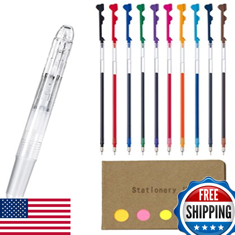Stationery Jp Pilot Hi-Tec-C Coleto 5 Color Multi Pen Body Component Clear