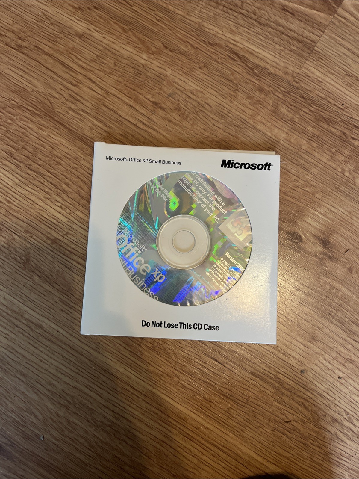 Microsoft Office XP Small Business Version 2002 with Product Key