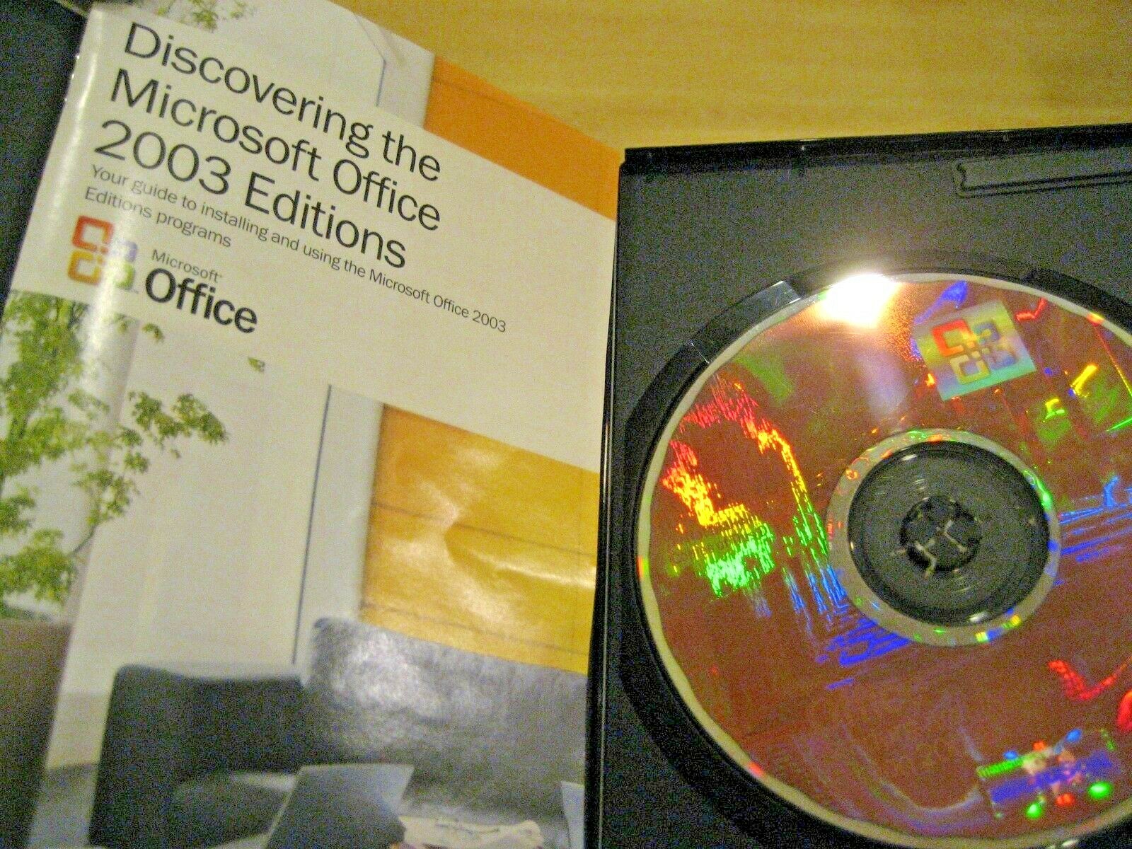 OFFICE 2003 CD DISK PC USER GUIDE MANUAL KEY Student Teacher Edition multi use