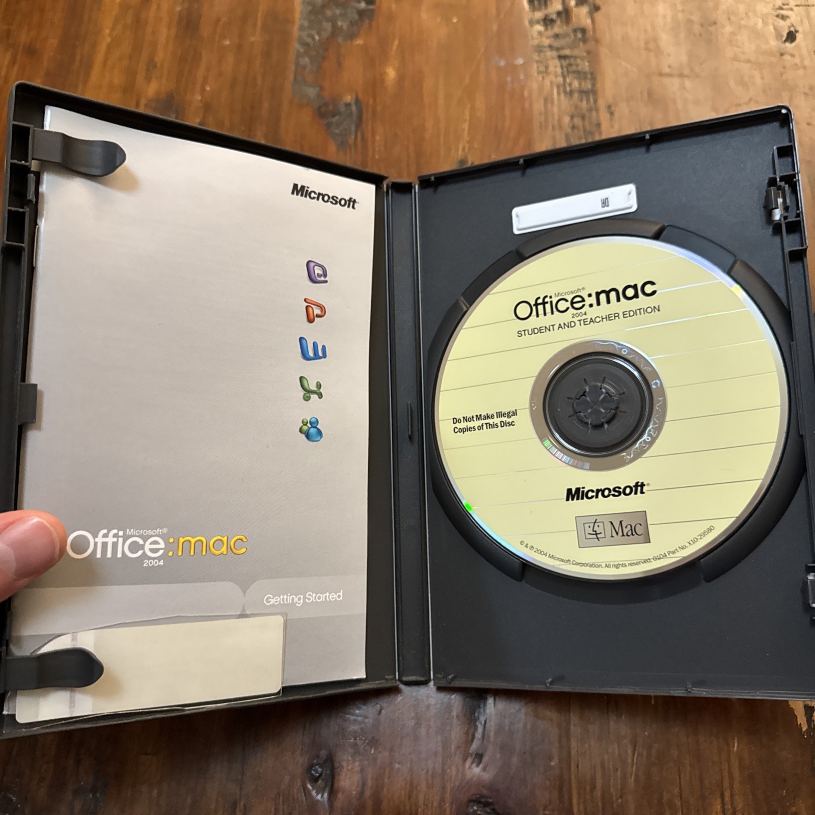 Microsoft Office : Mac 2004 Teacher & Student Edition CD-Rom for Apple Macintosh