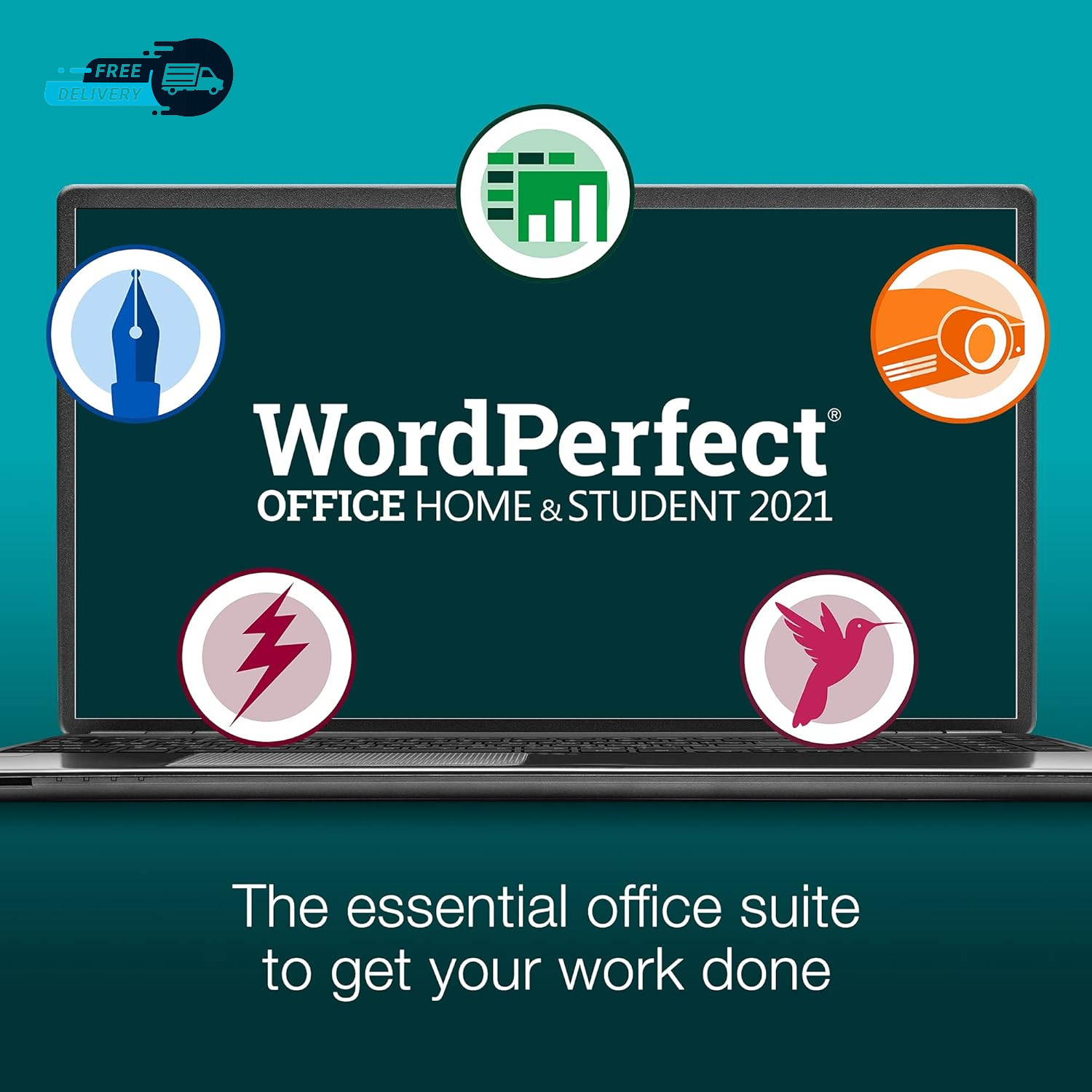 Wordperfect Office Home & Student 2021 | Office Suite of Word Processor