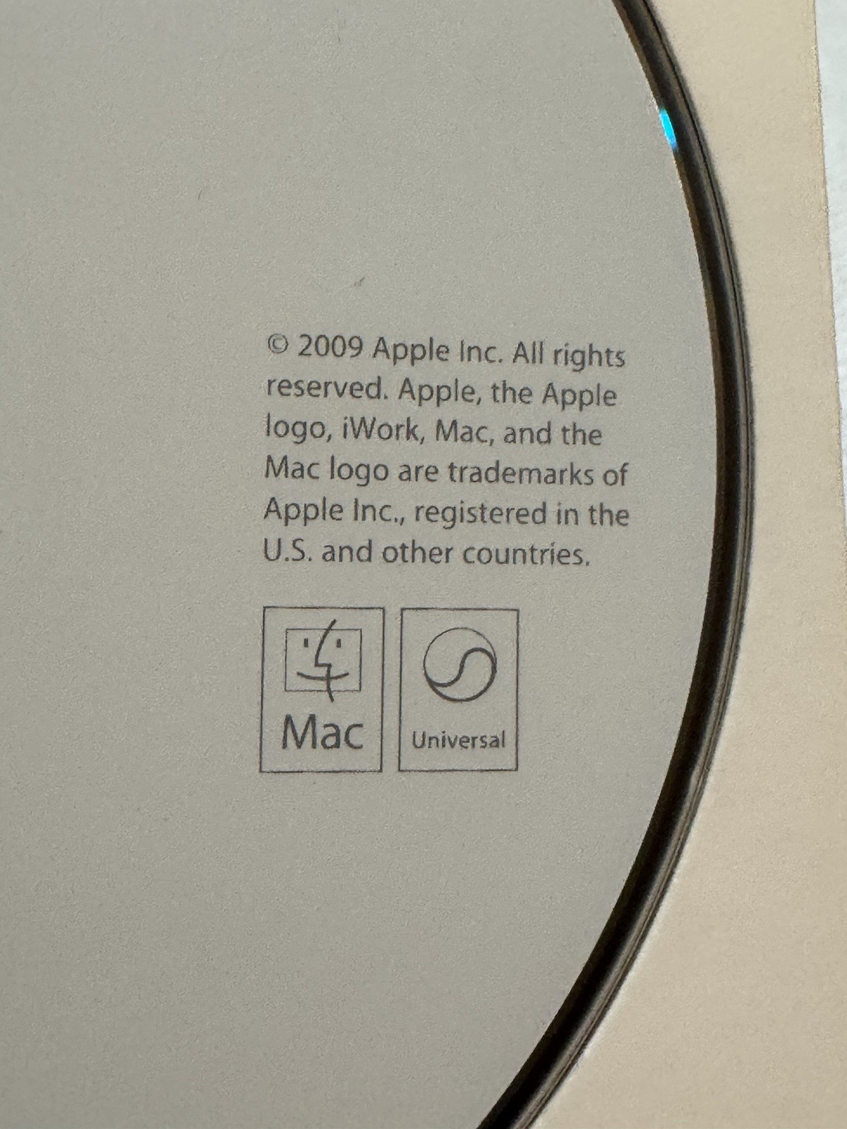 Apple 2009 iWork Retail V9.0.3 MB942Z/A Install DVD UNTESTED