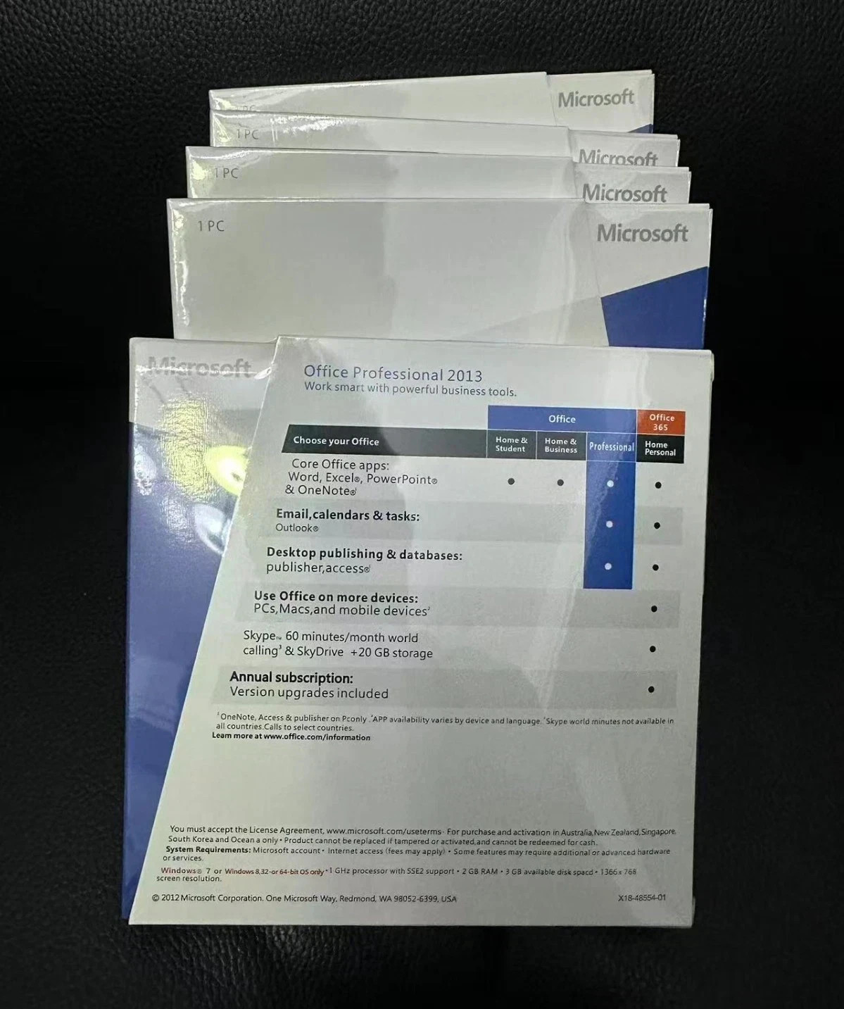 Microsoft Office Professional 2013 FULL Retail VERSION For 6PCs-Verified Key New