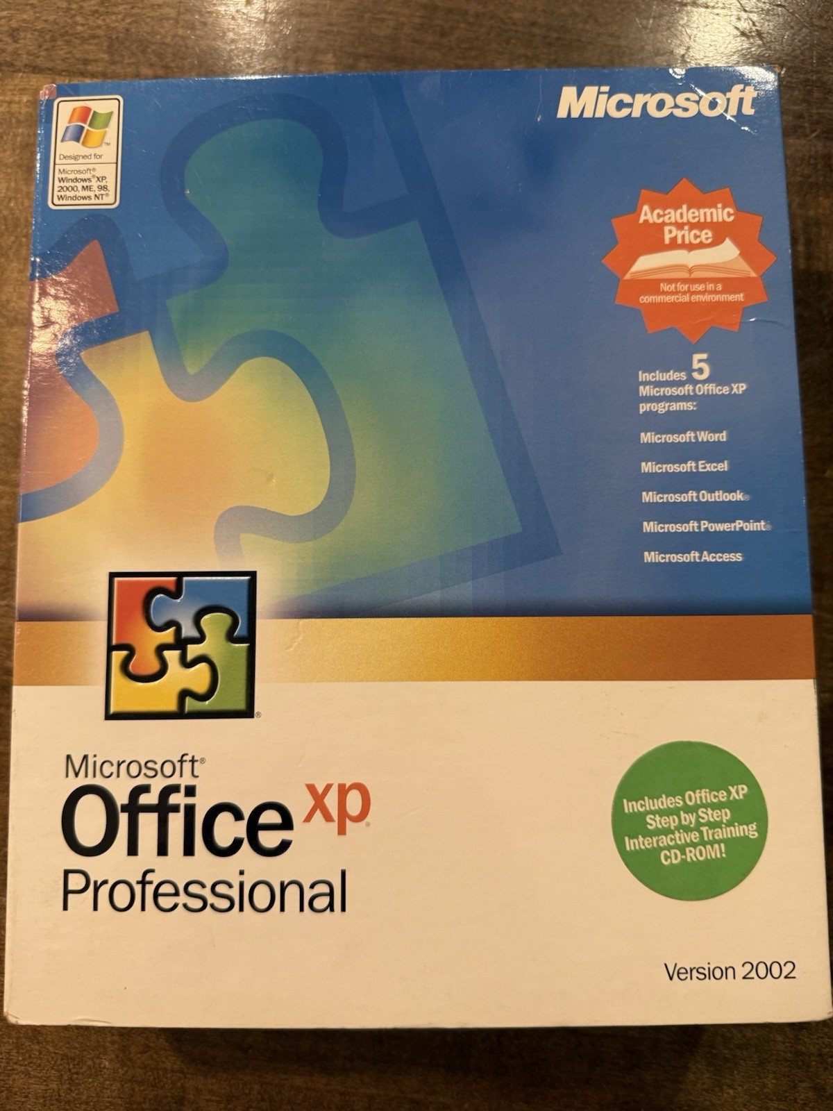 Microsoft Office XP Professional Upgrade Version 2002 UNTESTED
