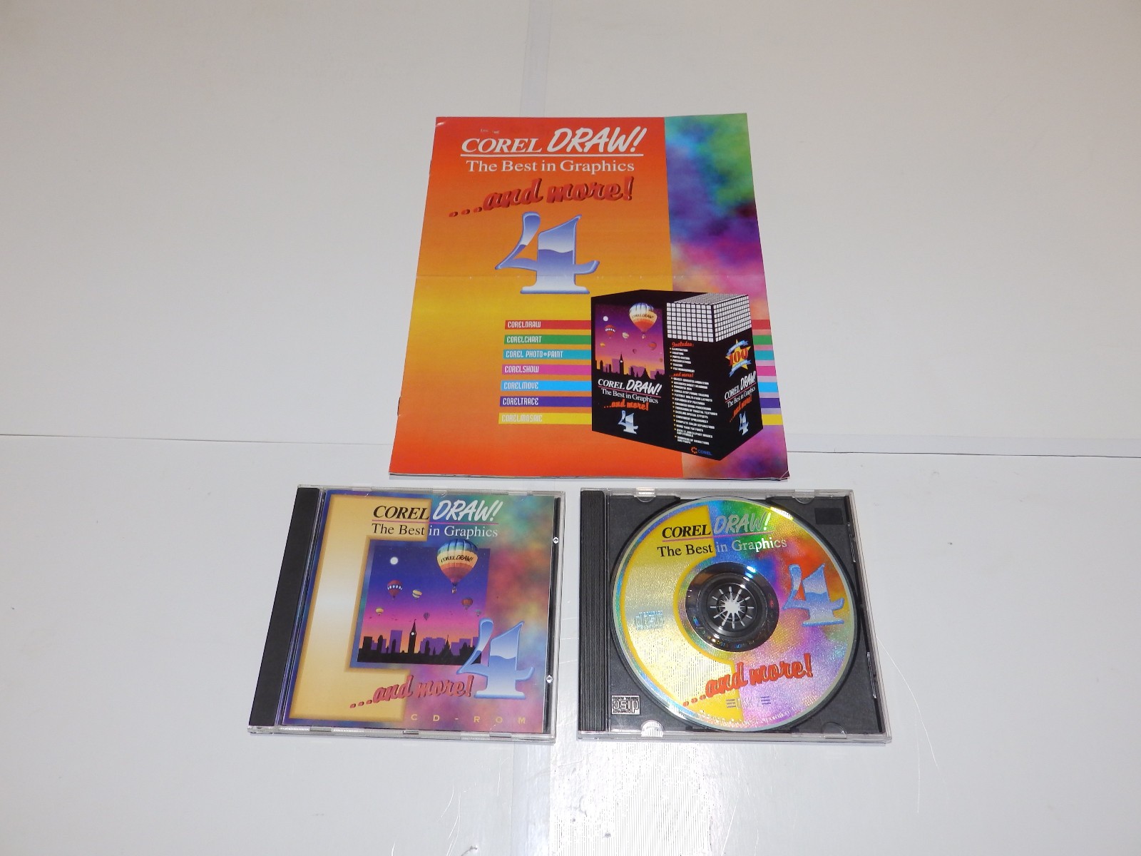 Vintage Software – CorelDRAW 5 and CorelDRAW 4 for Windows