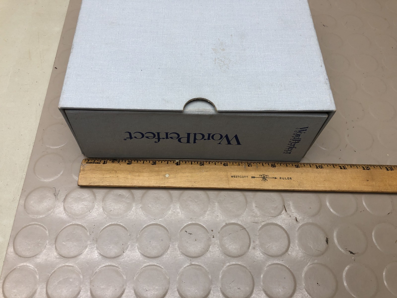 WordPerfect for DOS 5.1 Manual & Update Binder 1990 Box Slip Case IBM – No Discs