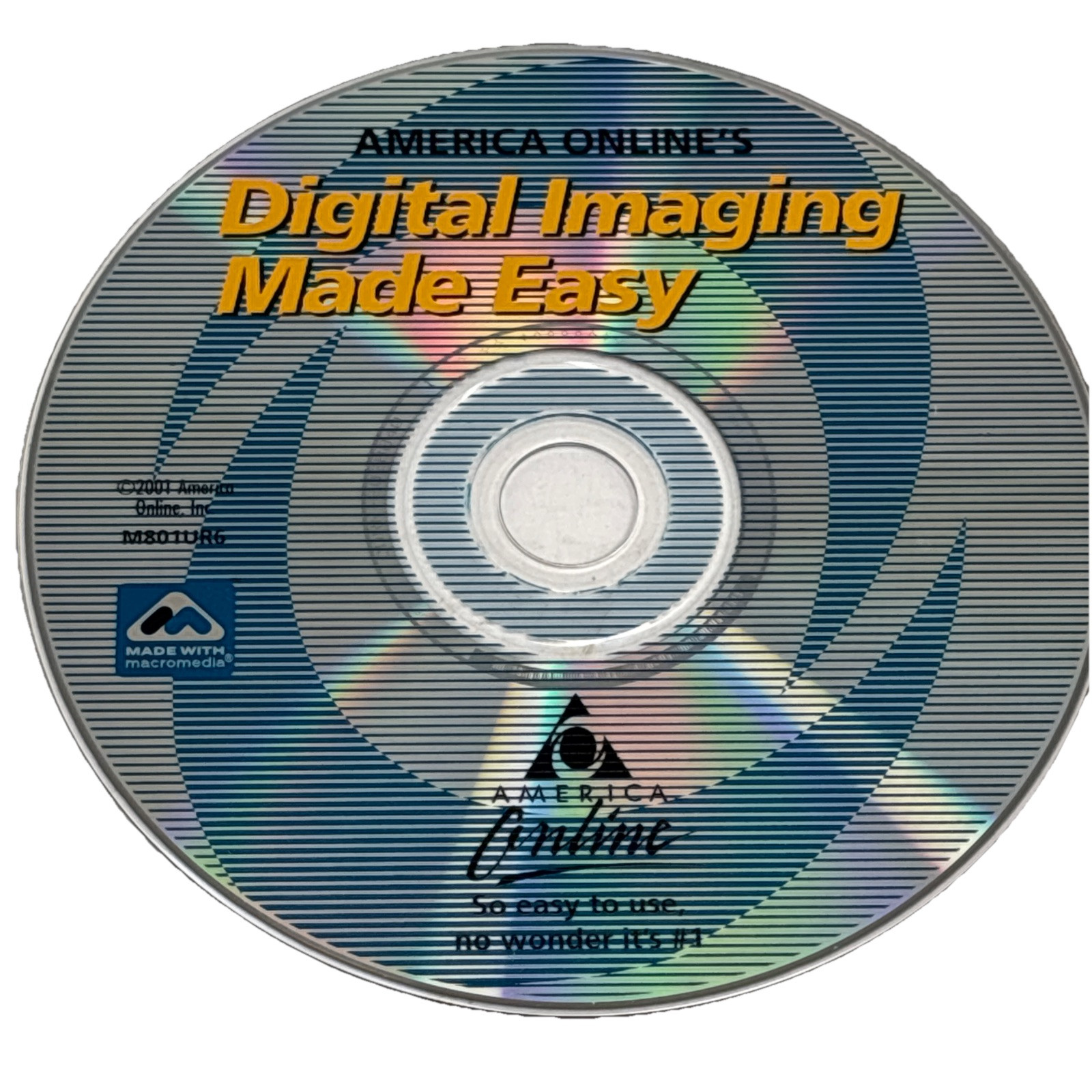AOL Digital Imaging Made Easy – PC Software Program CD-Rom