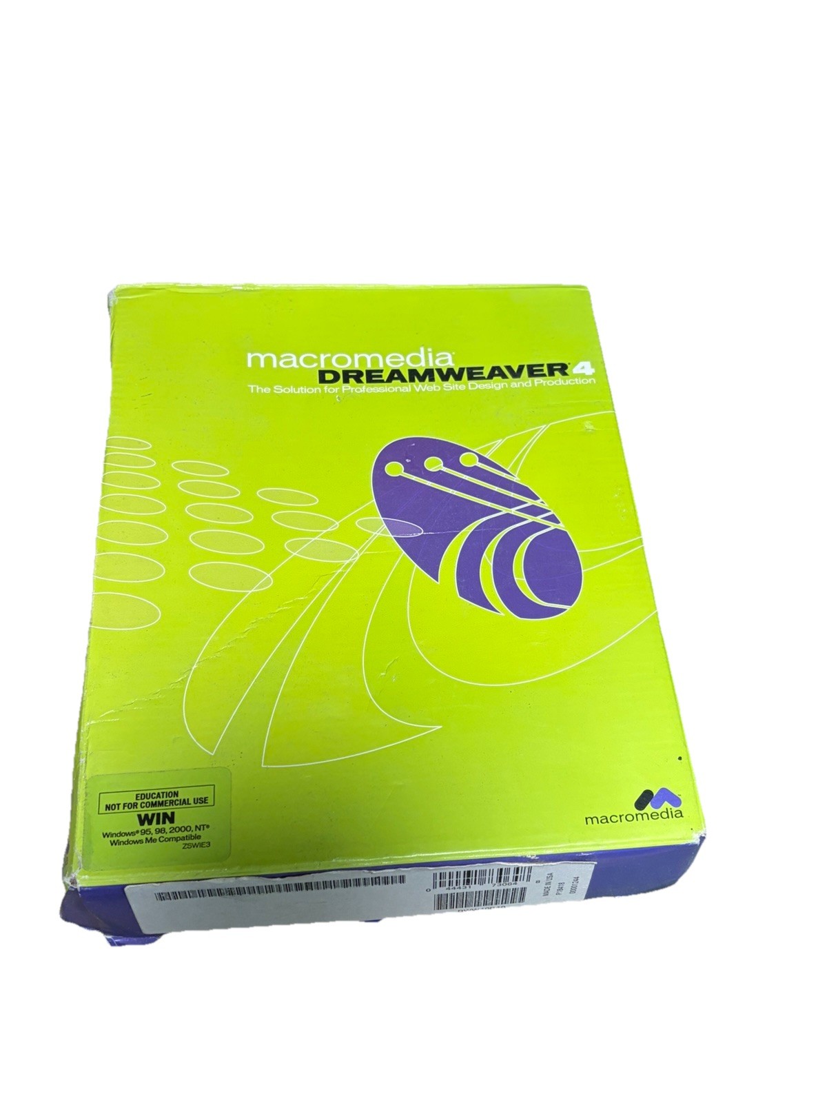 Macromedia Dreamweaver 4 Web Site Design Microsoft Windows 95, 98, 2000, NT B7